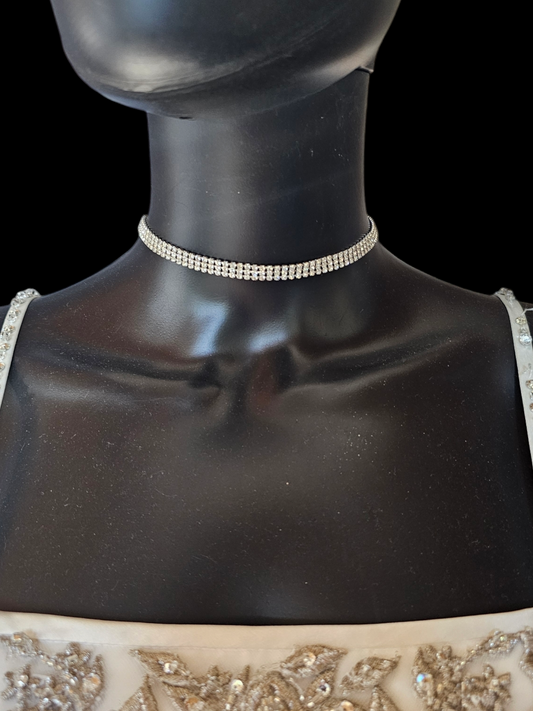 Vintage Napier Rhinestone Choker