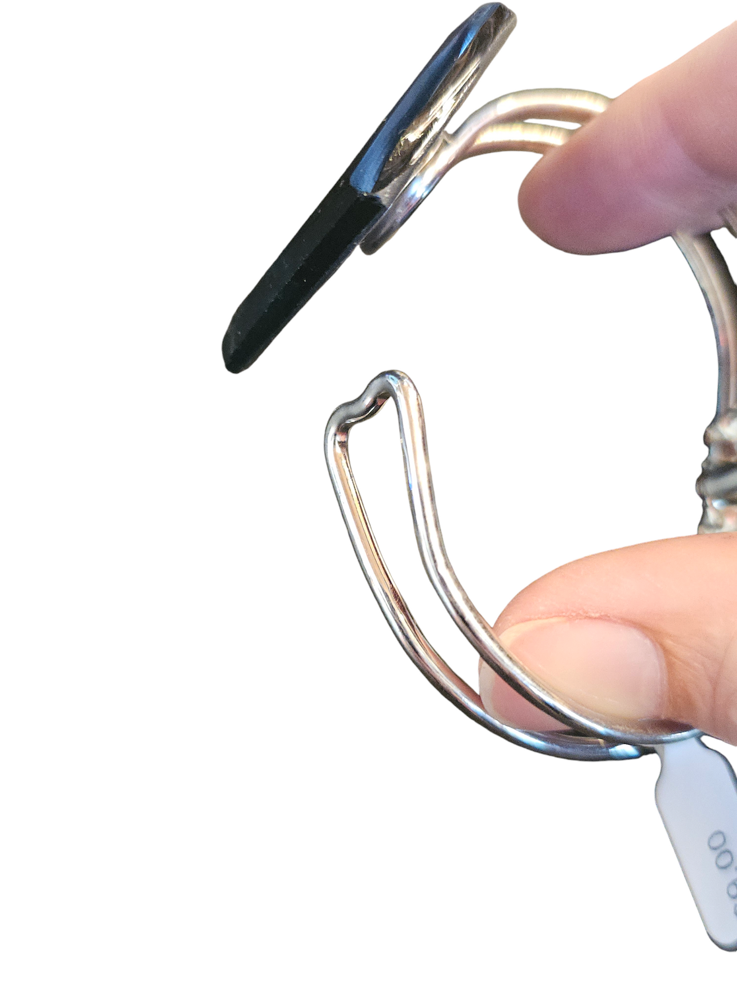 Silver/Grey Square Cuff Bracelet