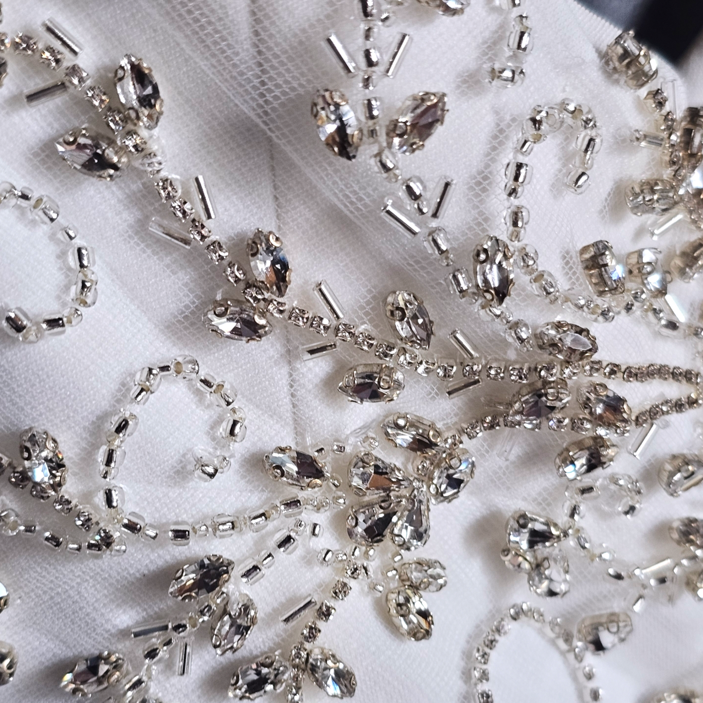 Ivory Stretch Crepe Halter - Davids Bridal