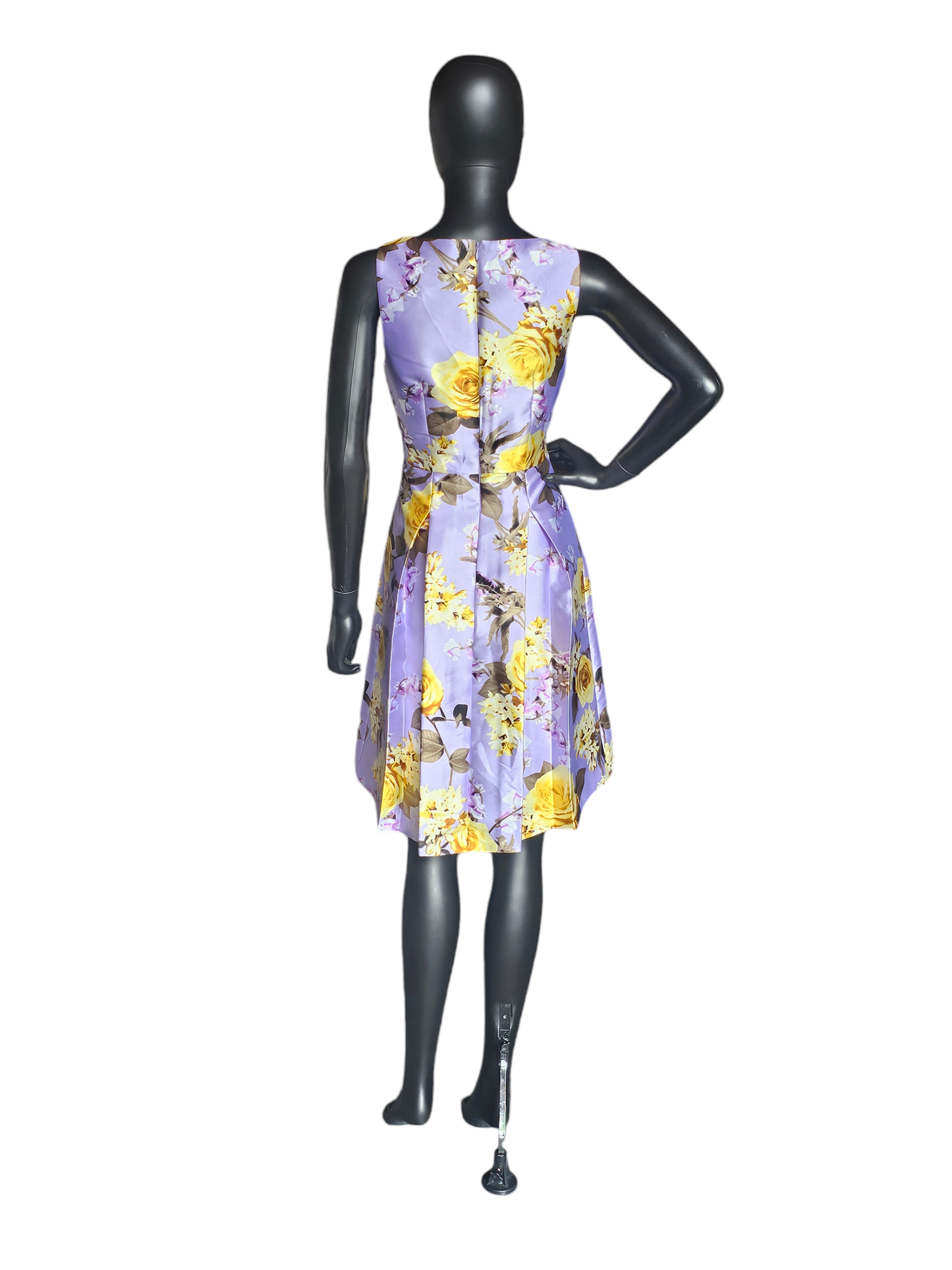 Lavender Yellow Floral V-Neck - Shelby Nites NWT