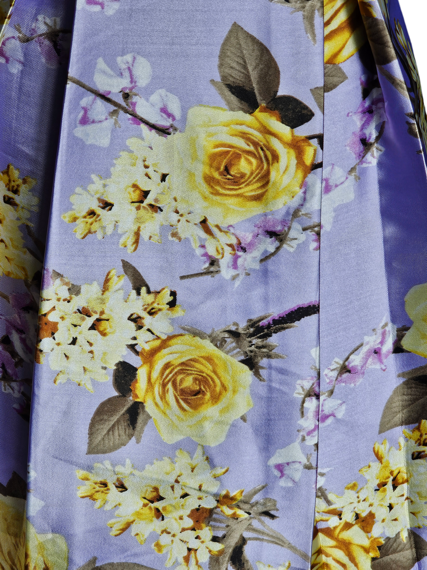 Lavender Yellow Floral V-Neck - Shelby Nites NWT