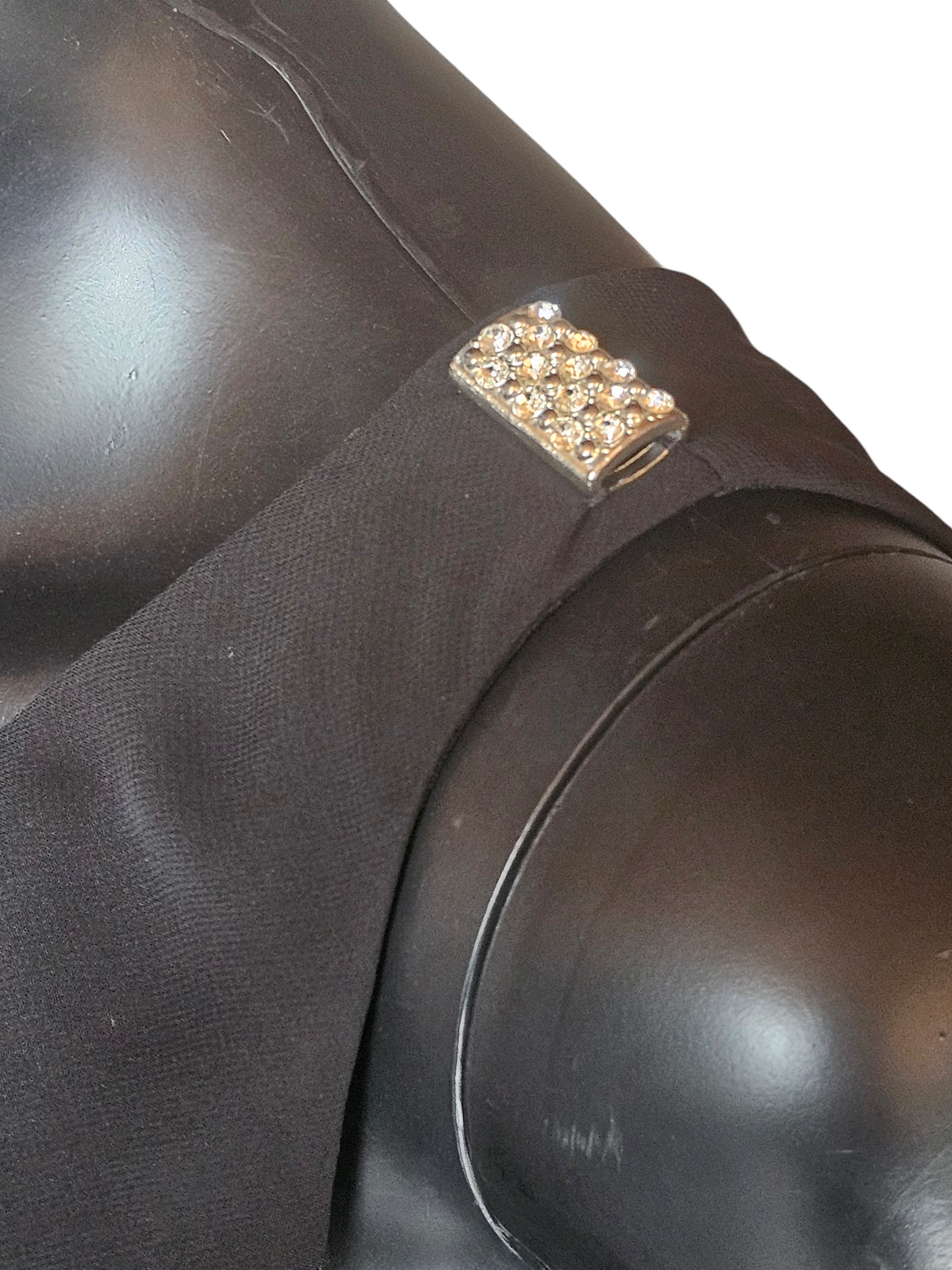 Tulip Tiered Black Chiffon Dress - SLNY