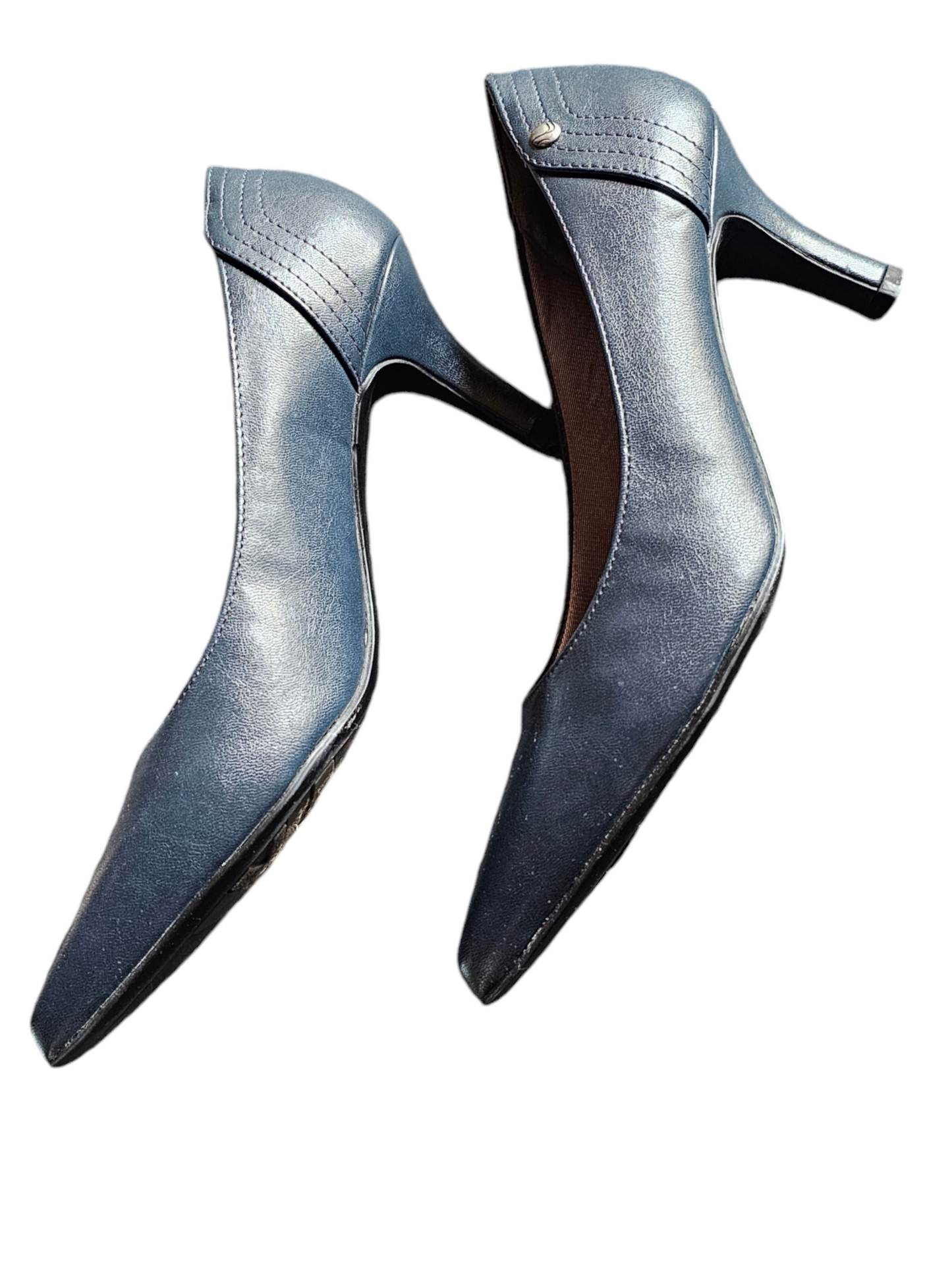 Navy Heeled Pump - Lifestride