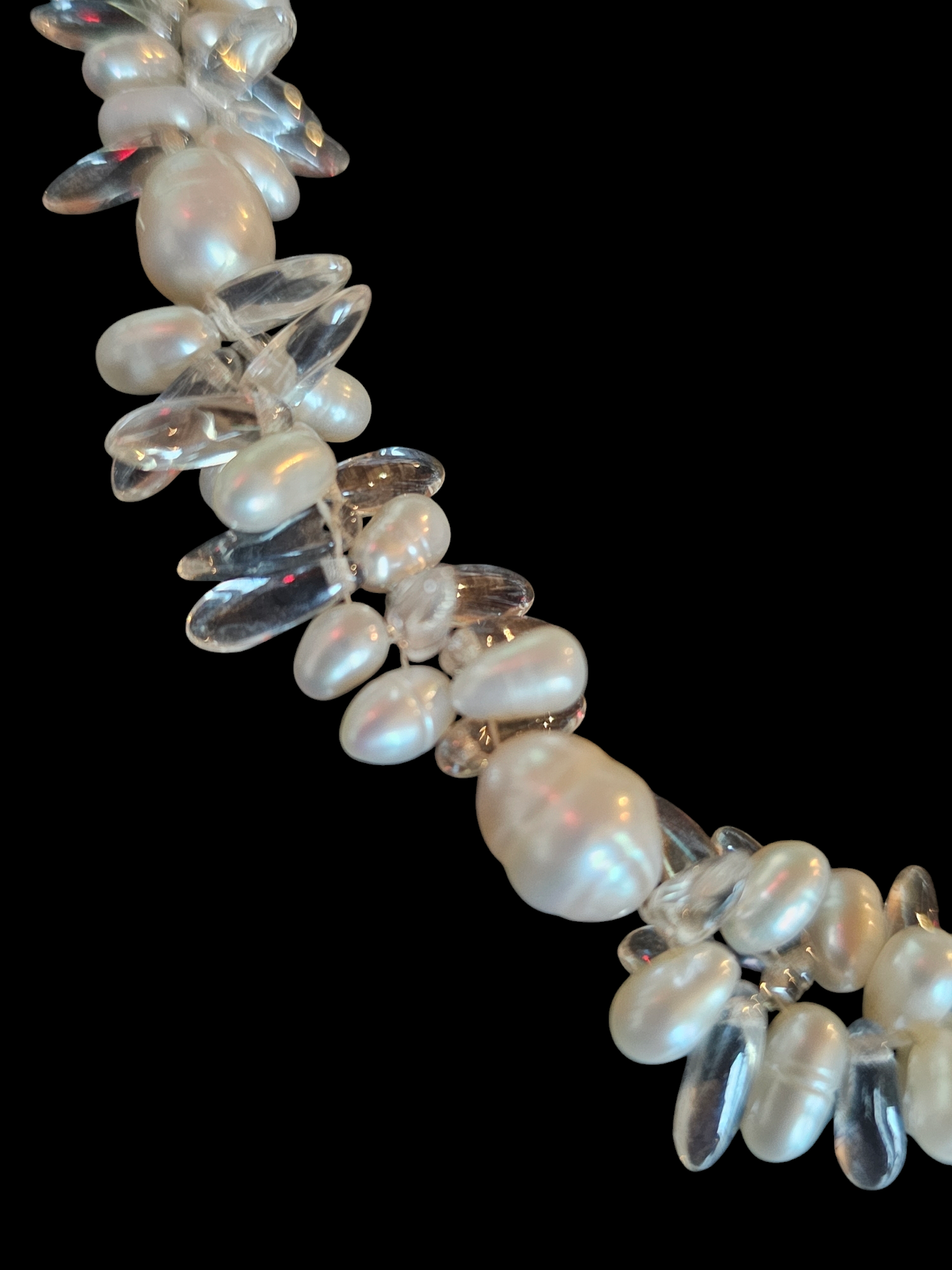 Freshwater Pearl Fringe Collar Necklace