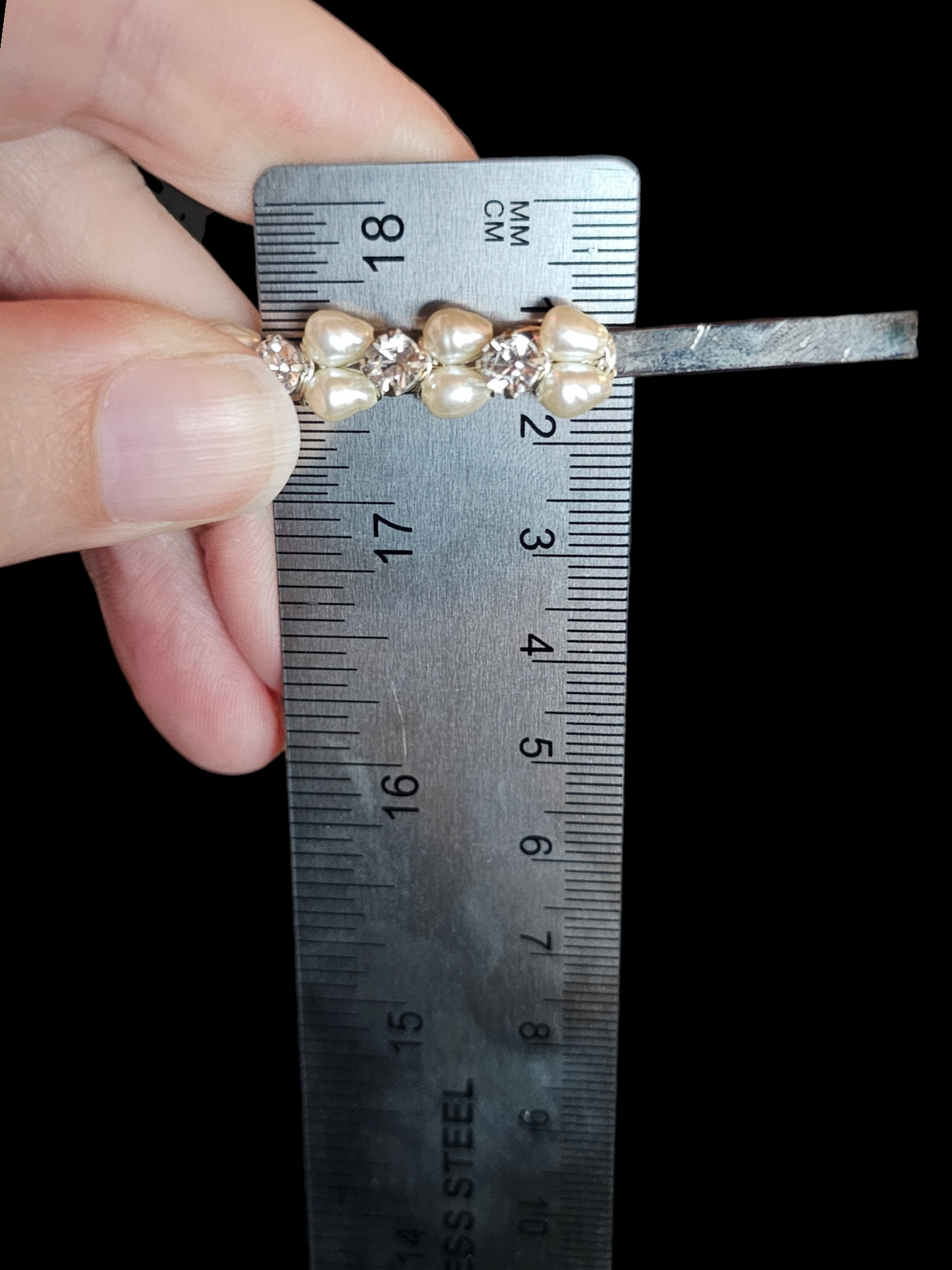 Freshwater Pearl/Crystal Minimalist Headband