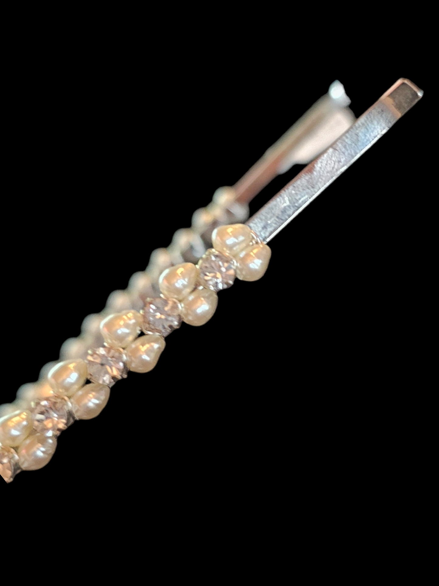 Freshwater Pearl/Crystal Minimalist Headband