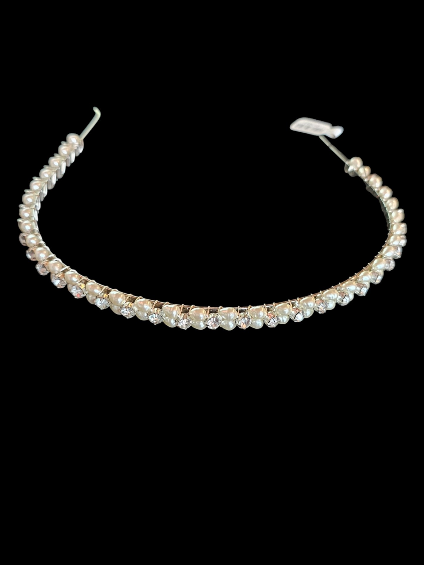 Freshwater Pearl/Crystal Minimalist Headband