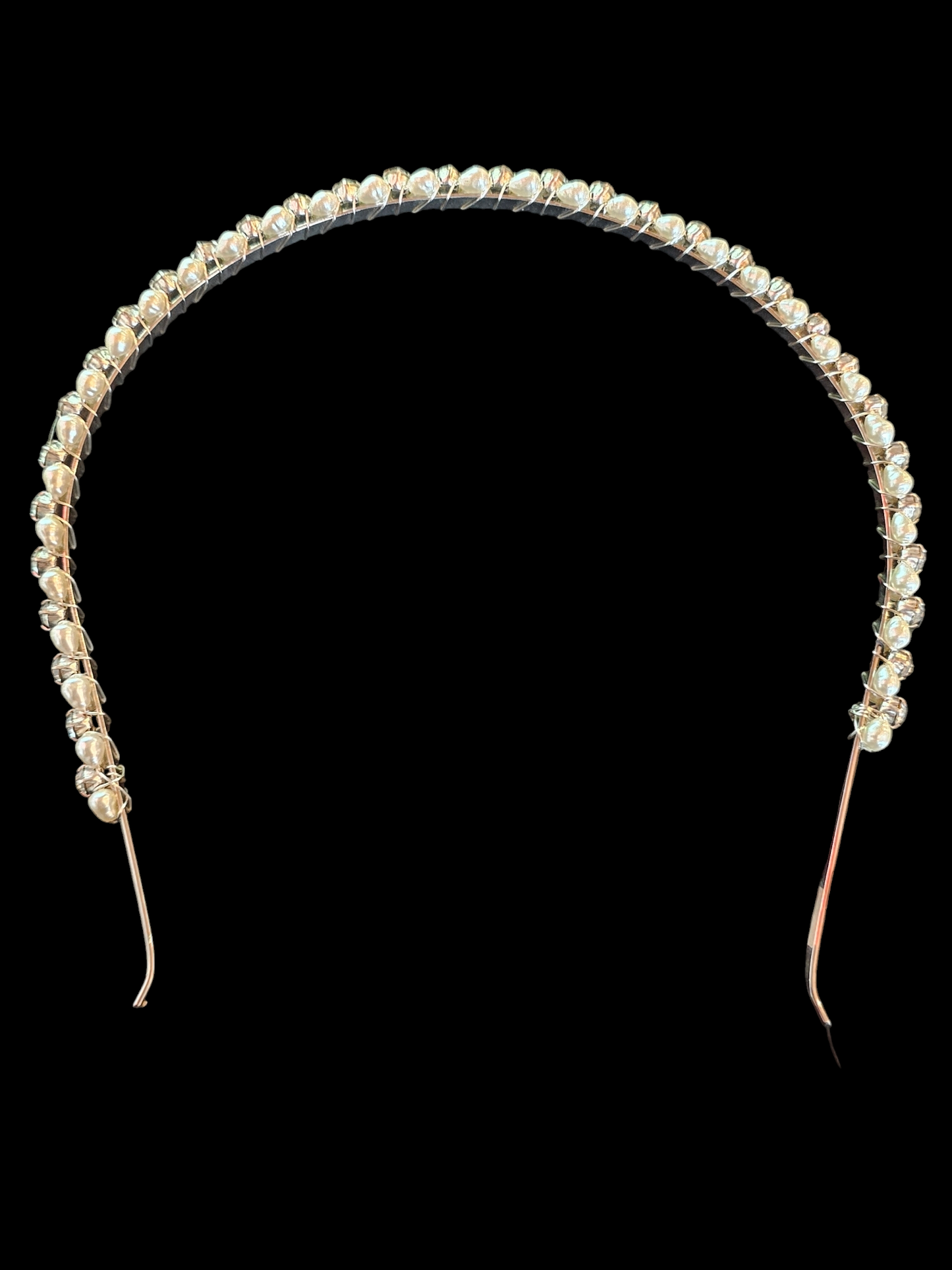 Freshwater Pearl/Crystal Minimalist Headband