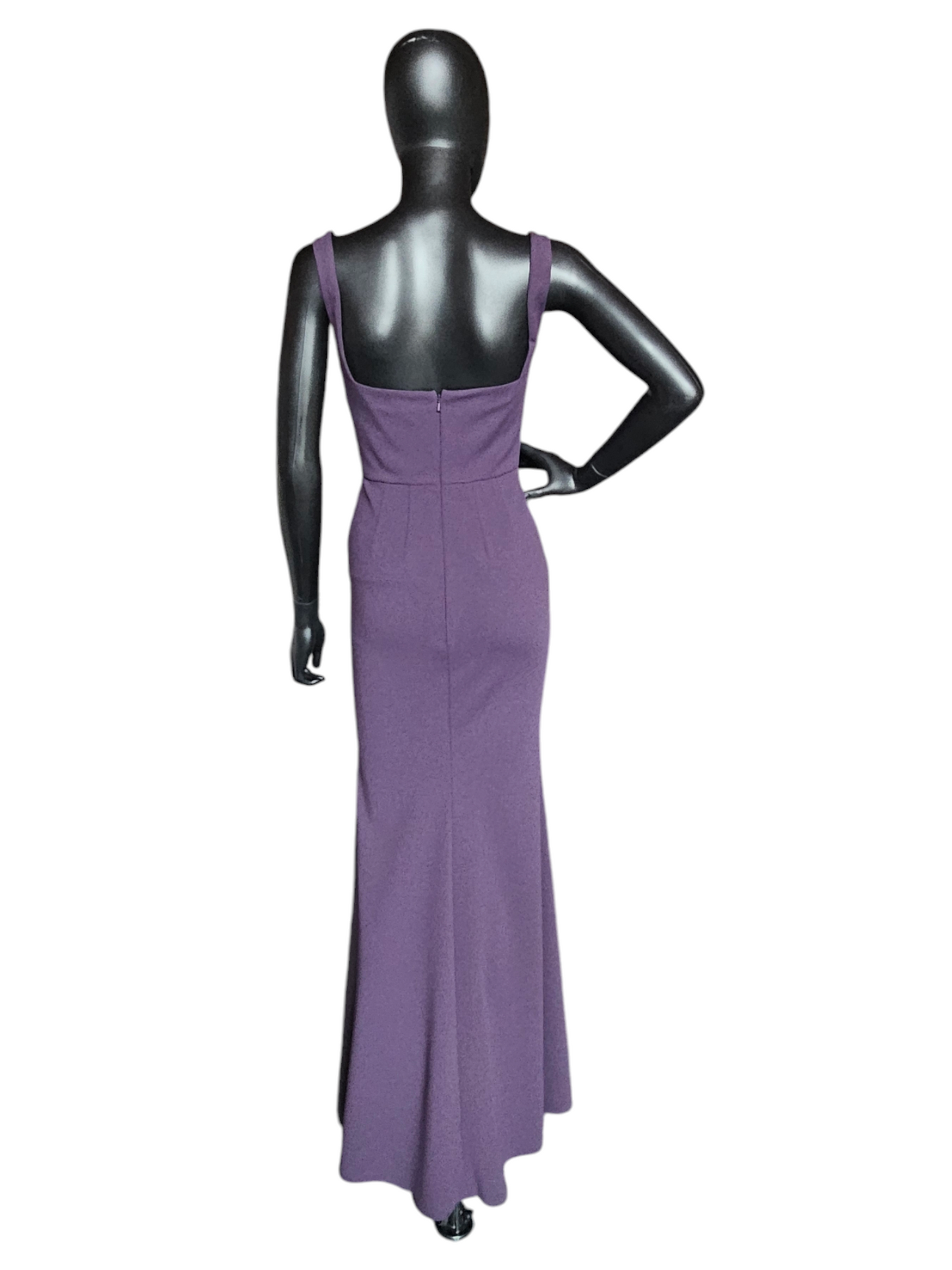 Watters Amethyst Fitted Square Neckline Formal Dress - NWOT