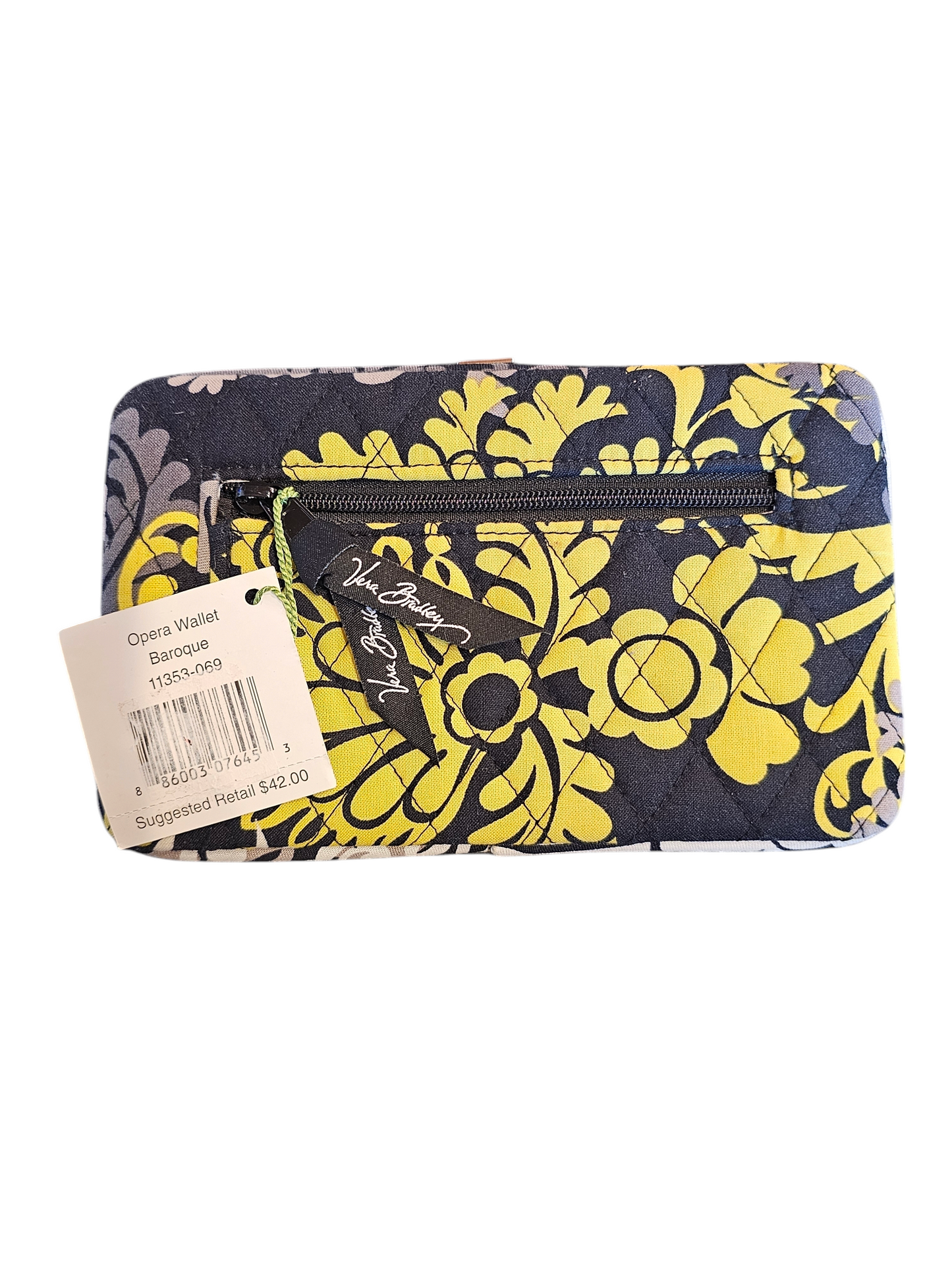 Quilted Paisley Clutch/Wallet - Vera Bradley NWT