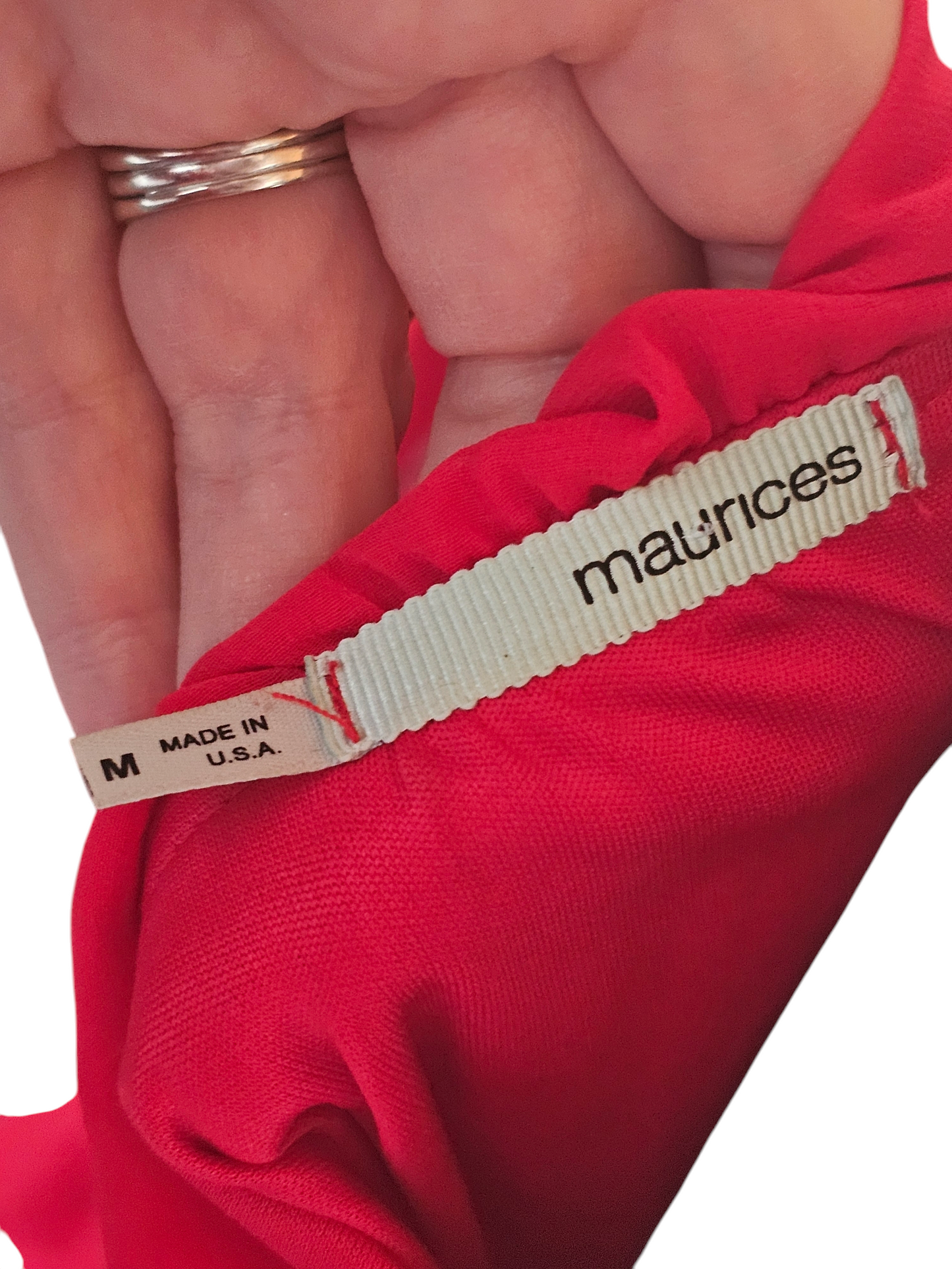 Red Chiffon Short Flutter Dress  - Maurices