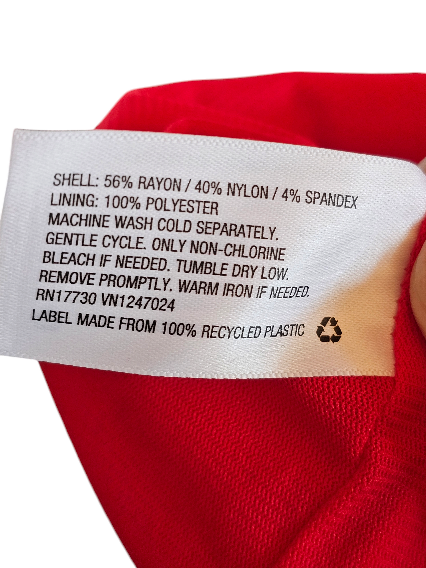 Asymmetrical Red Spaghetti Strap Cocktail Dress - Cushine - NWOT