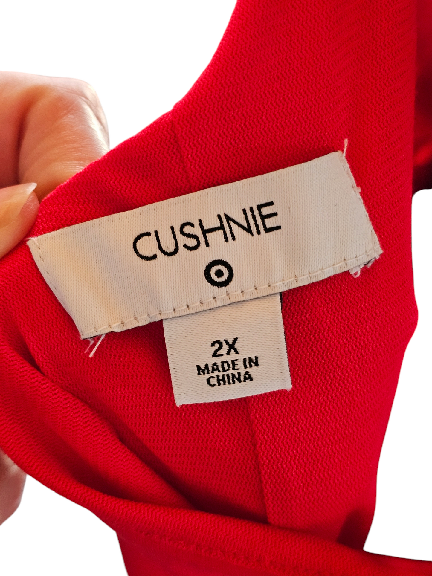 Asymmetrical Red Spaghetti Strap Cocktail Dress - Cushine - NWOT