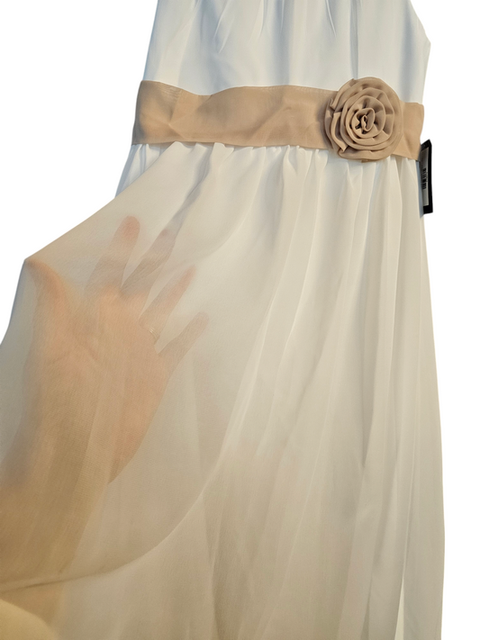 Ivory/Champagne Chiffon - NWT - JJs