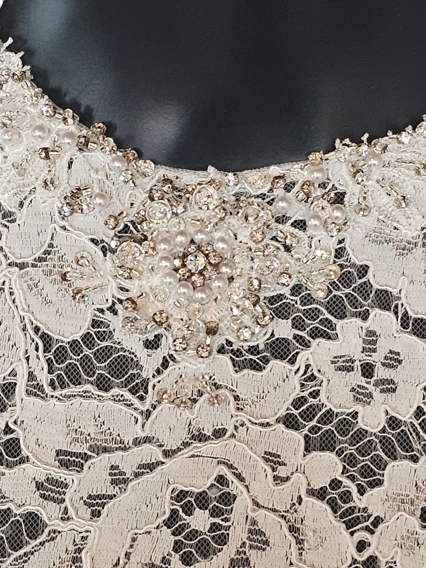 Lace Racerback Illusion A-Line Wedding Gown - Private Label - Ella Rosa