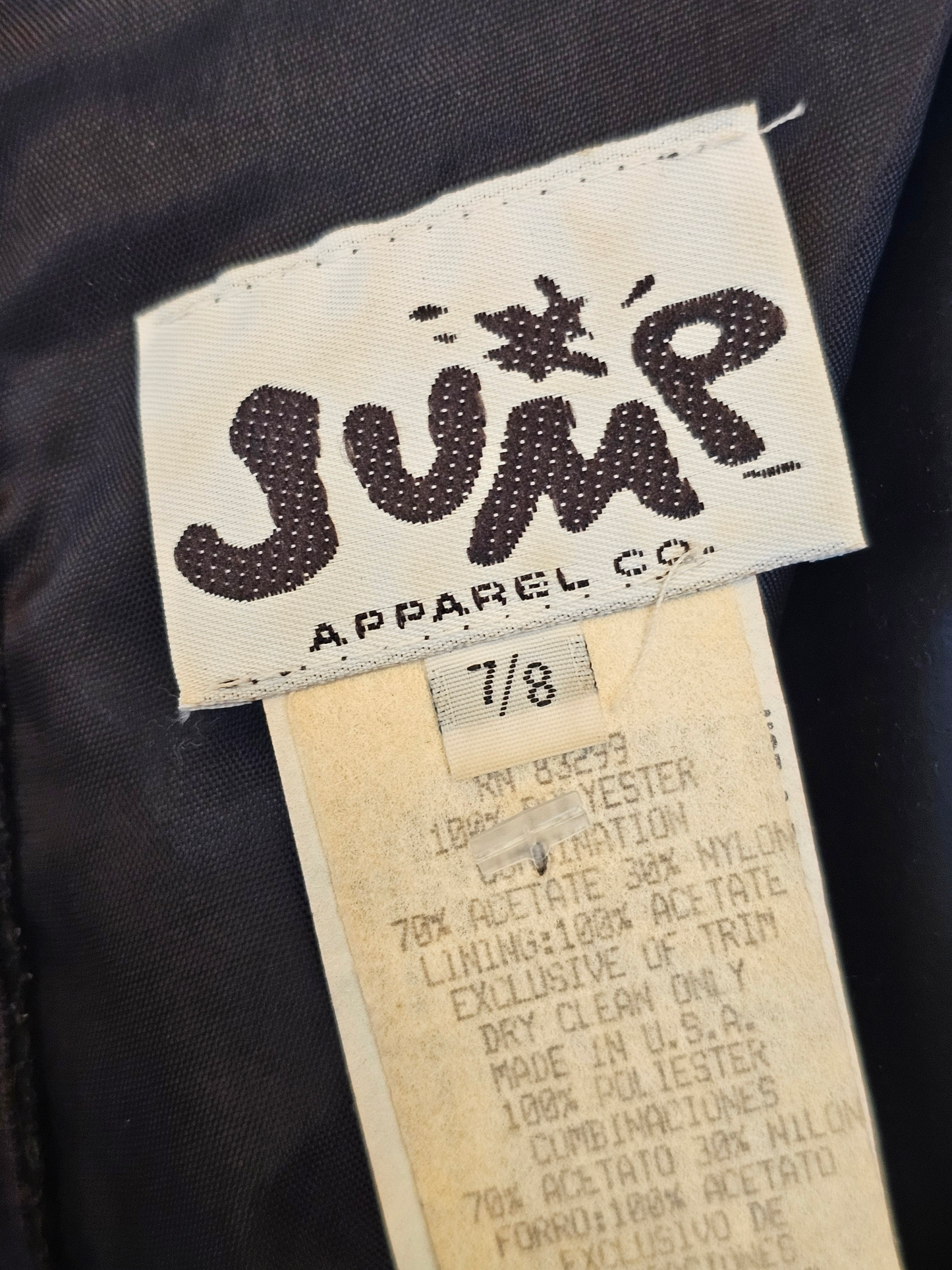 Black Velvet Square Neck Iridescent Formal Dress - Vintage 90's - Jump Apparel