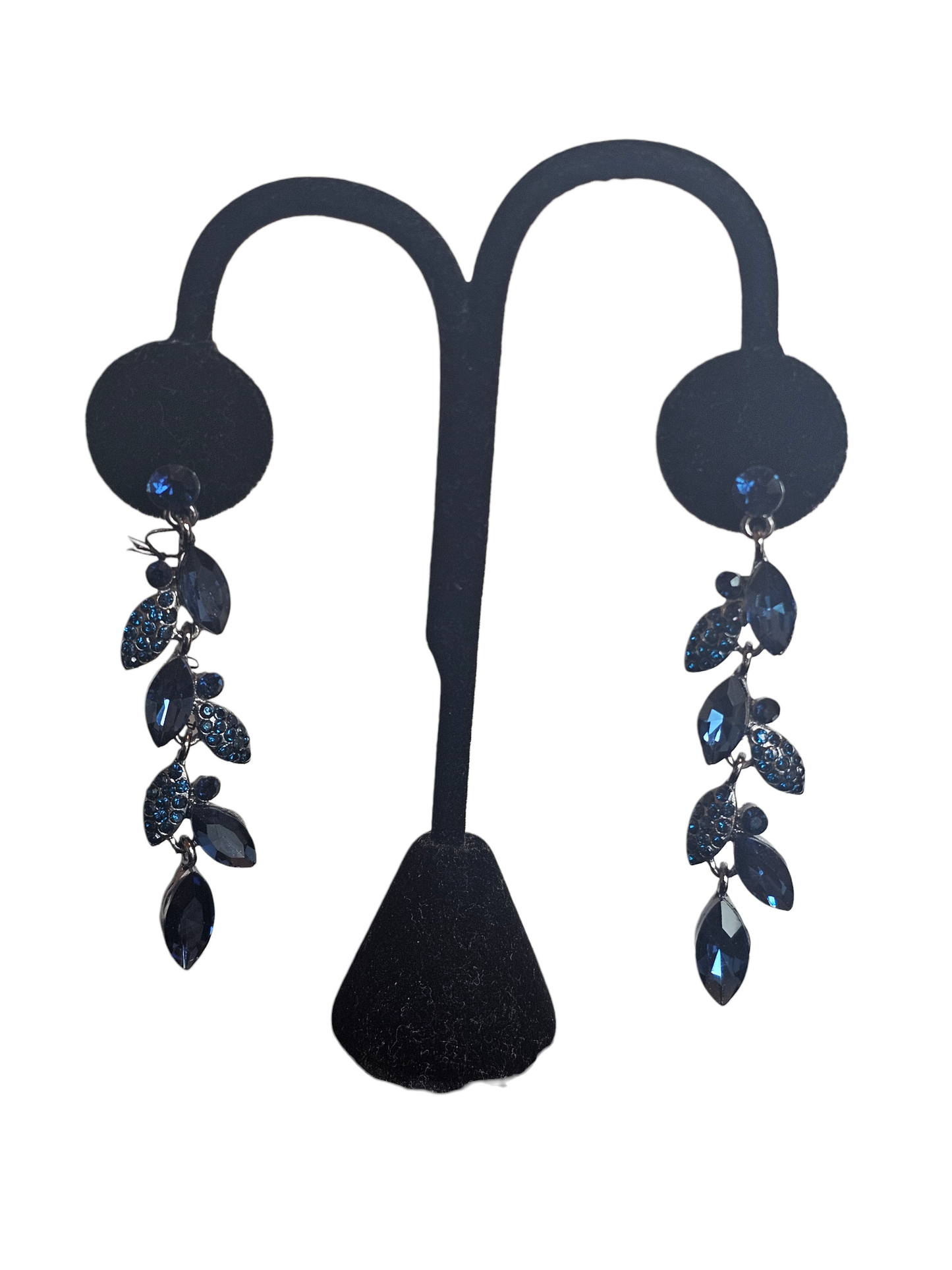 Blue Crystal/Black Long Ivy