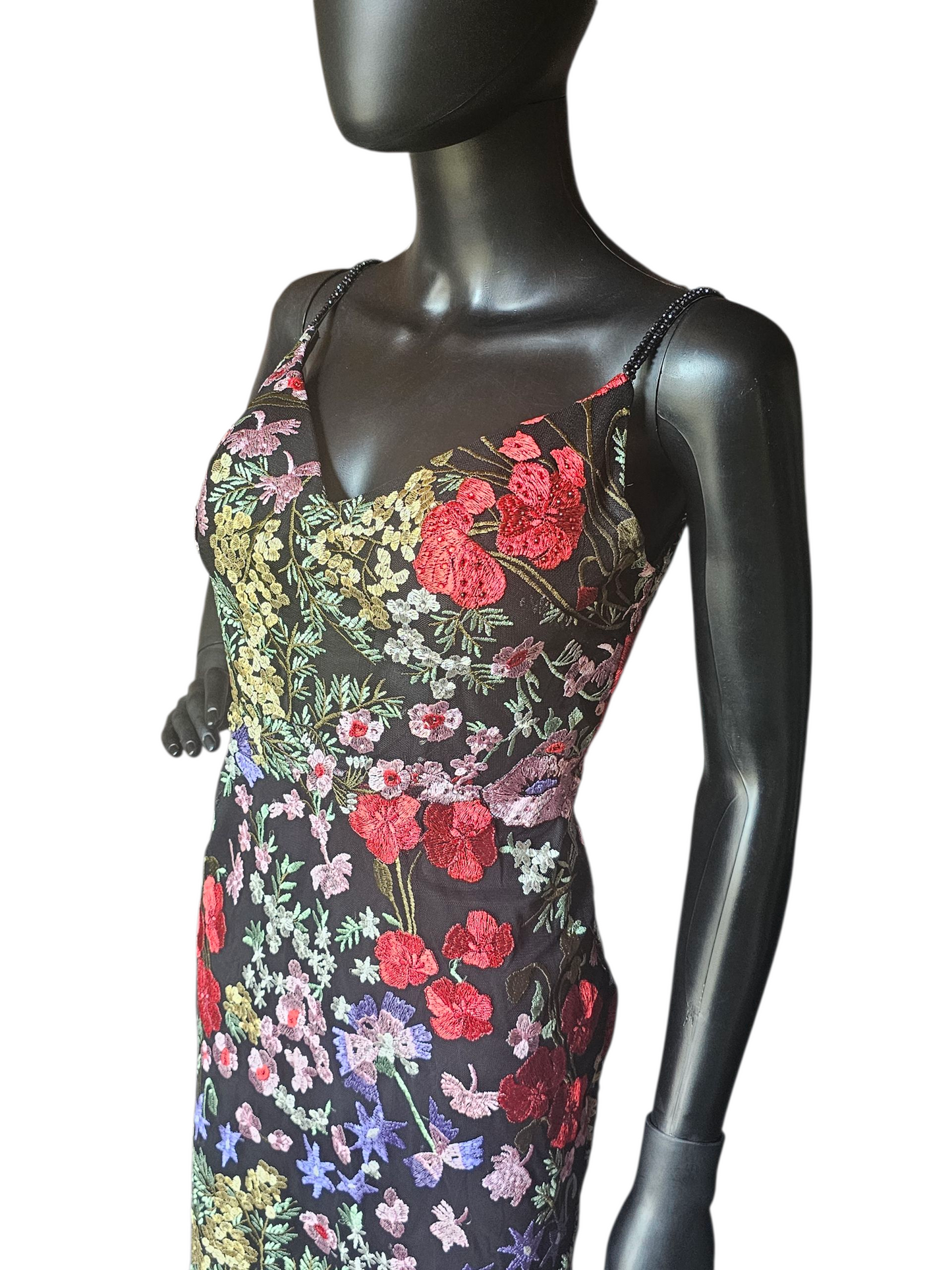 Floral Embroidered Cocktail Dress - Mac Duggal