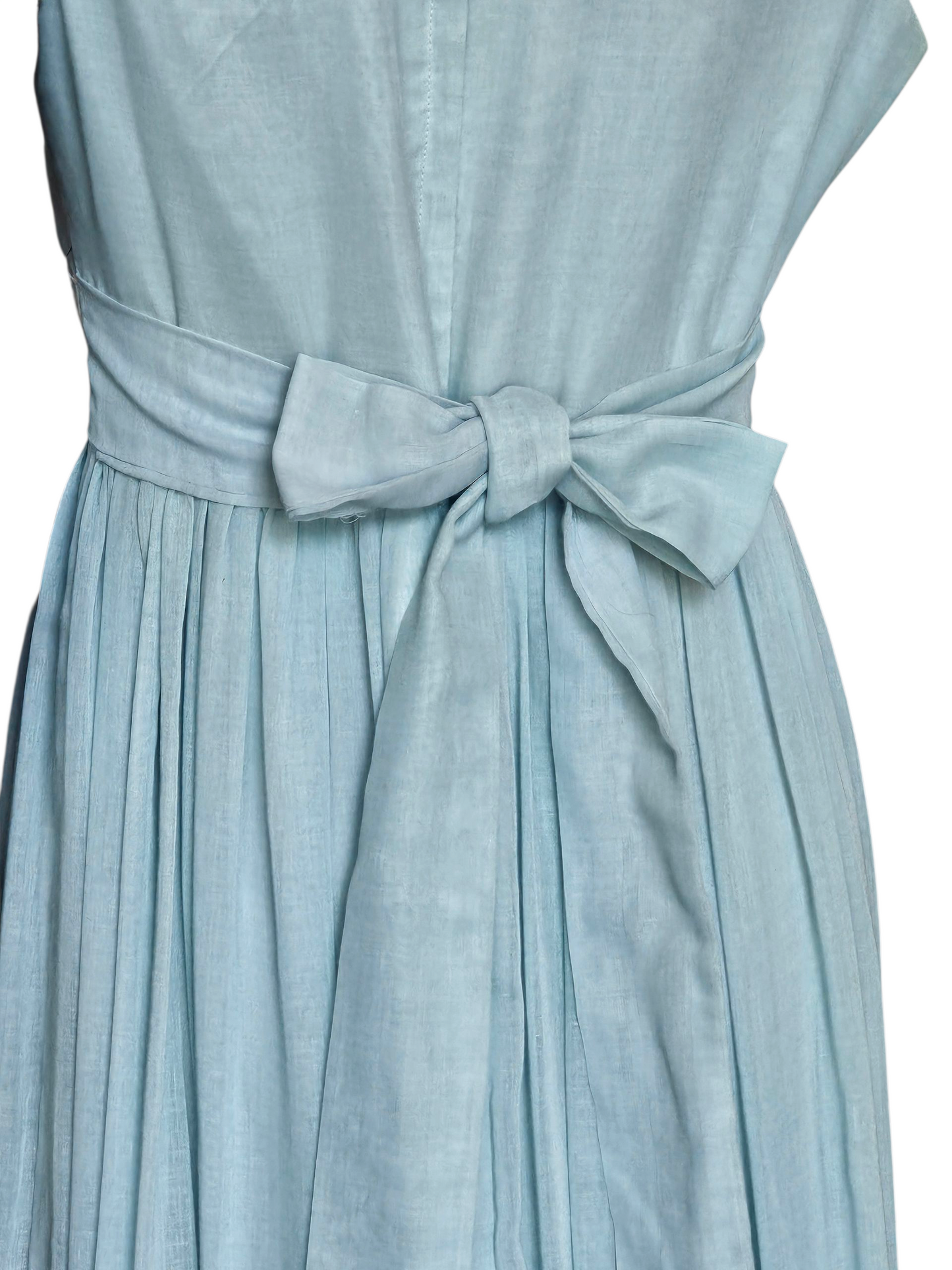 Vintage 70's Blue Prom Prairie Style Maxi Dress - Gunne Sax