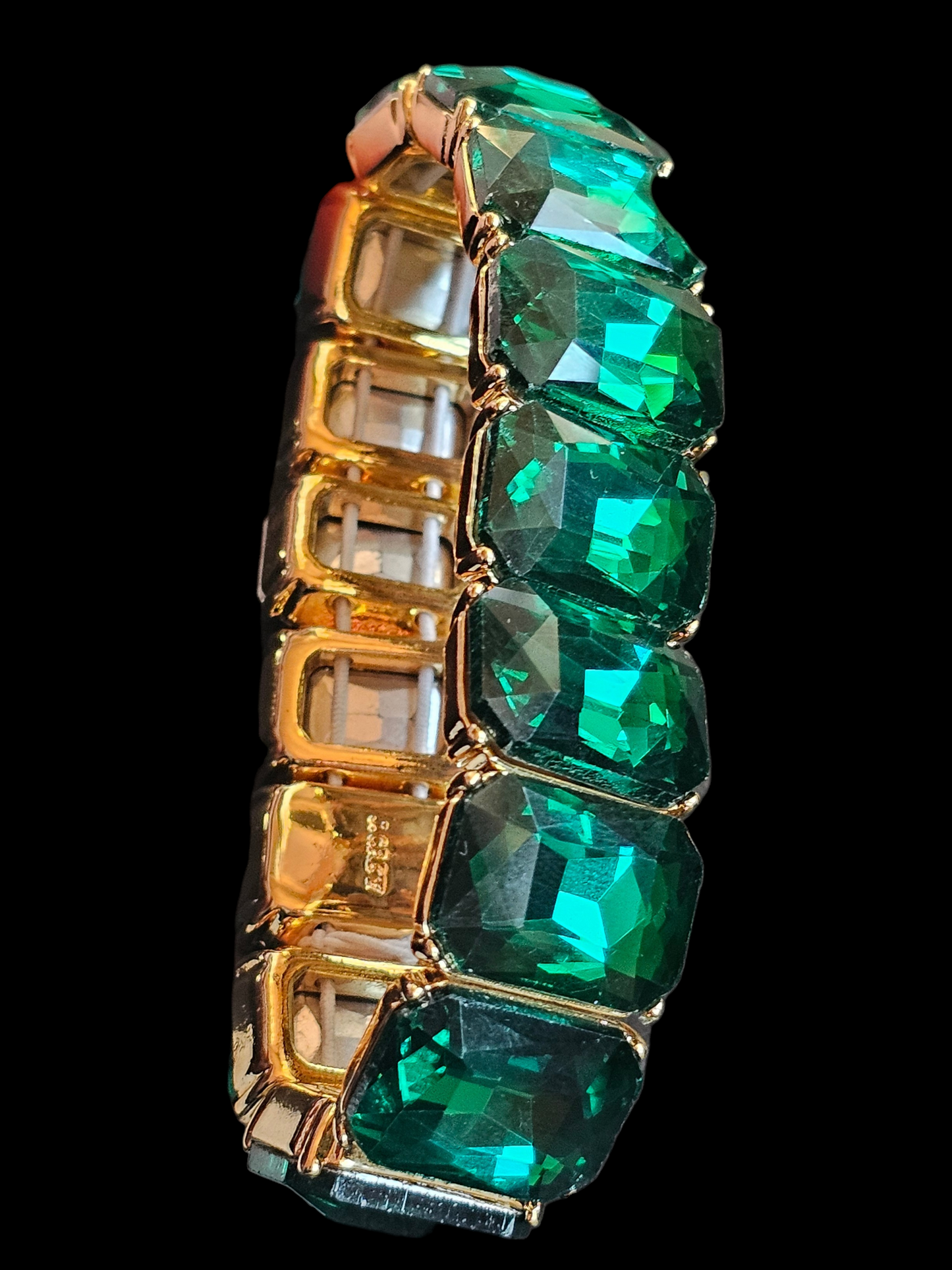 Green/Gold Stretch Bracelet - NWT J.Crew