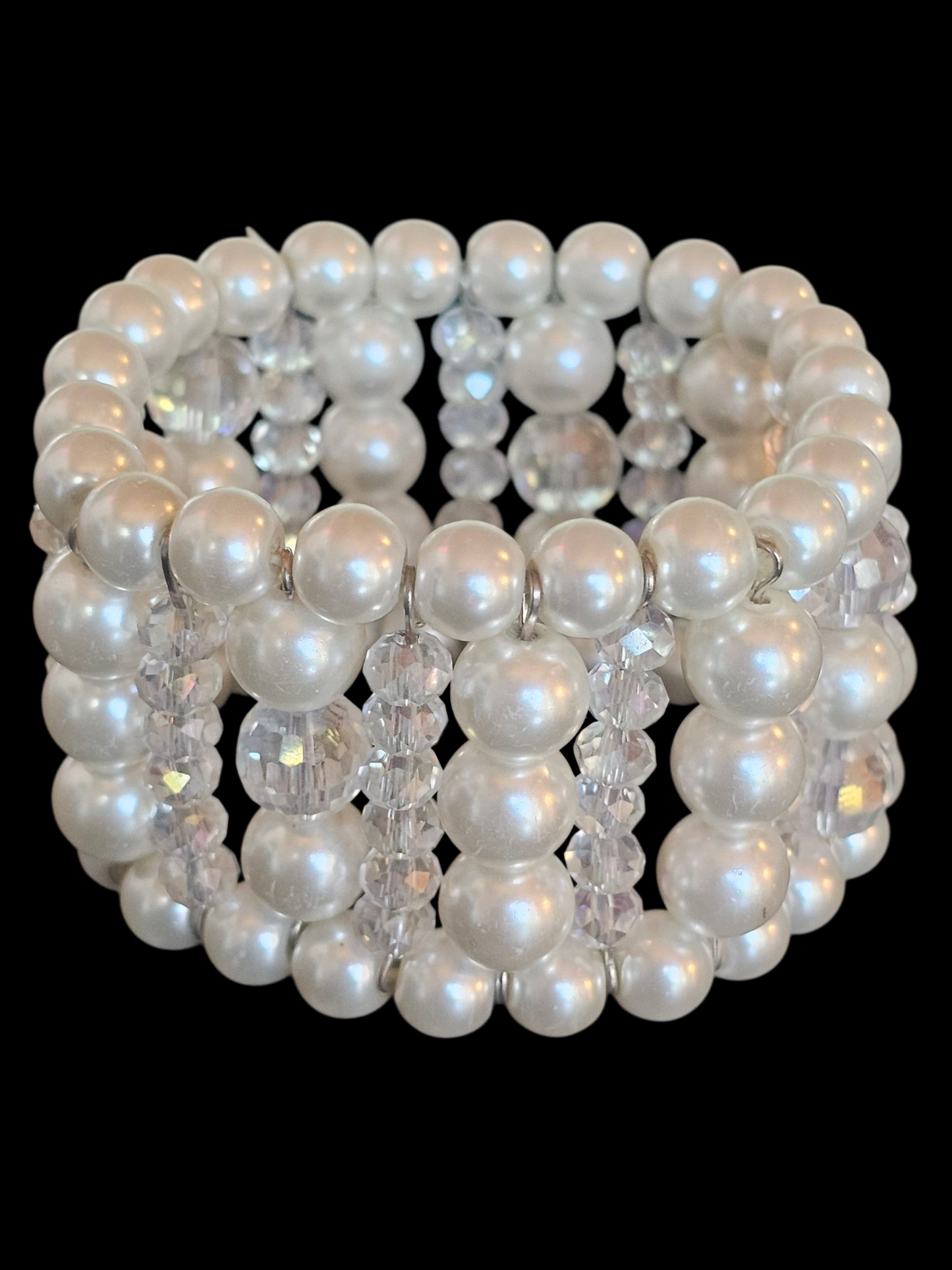 Pearl/Bead Stretch Bracelet