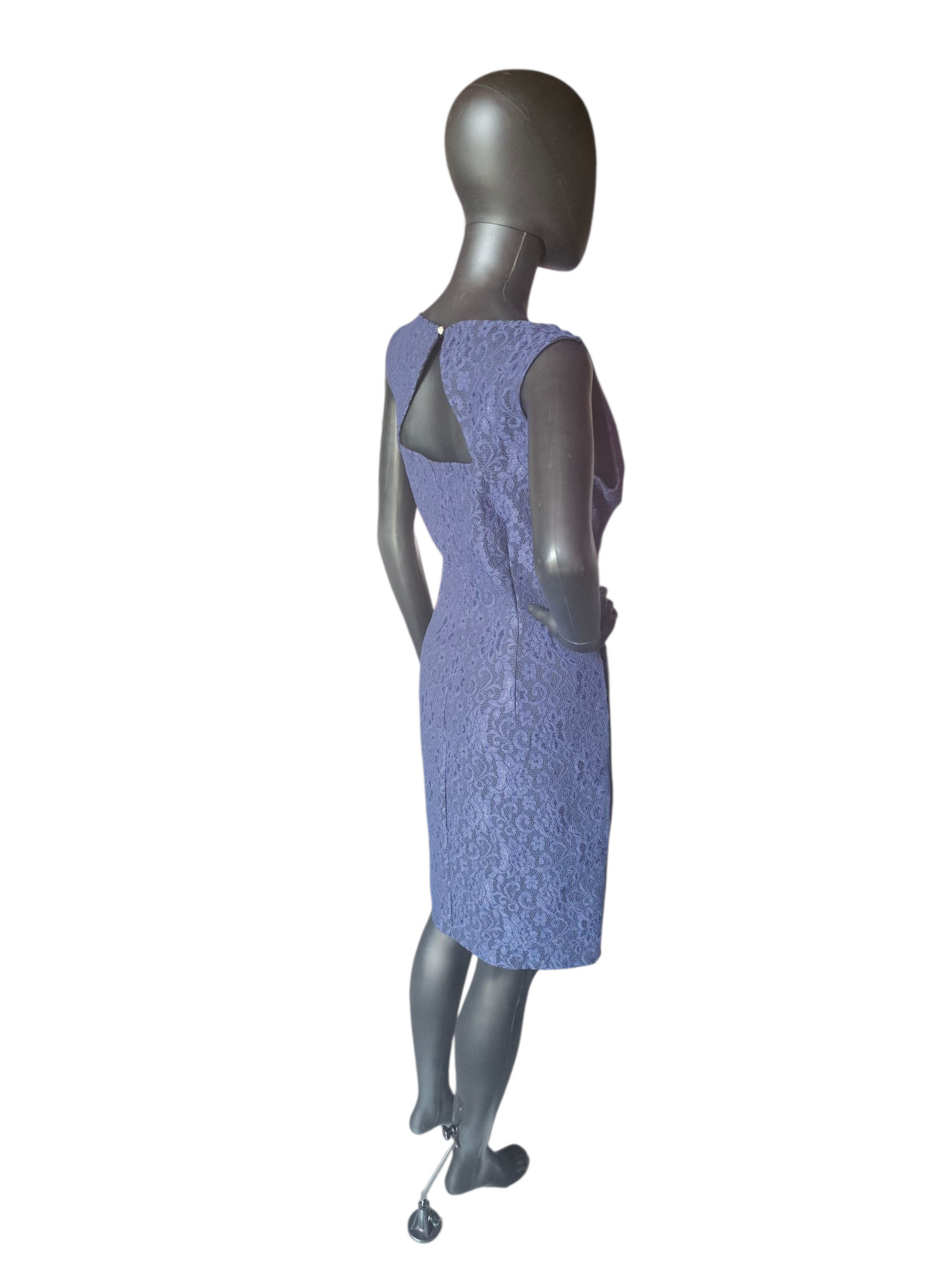 Black/Blue Lace Stretch Sheath NWT - Jennifer Lopez