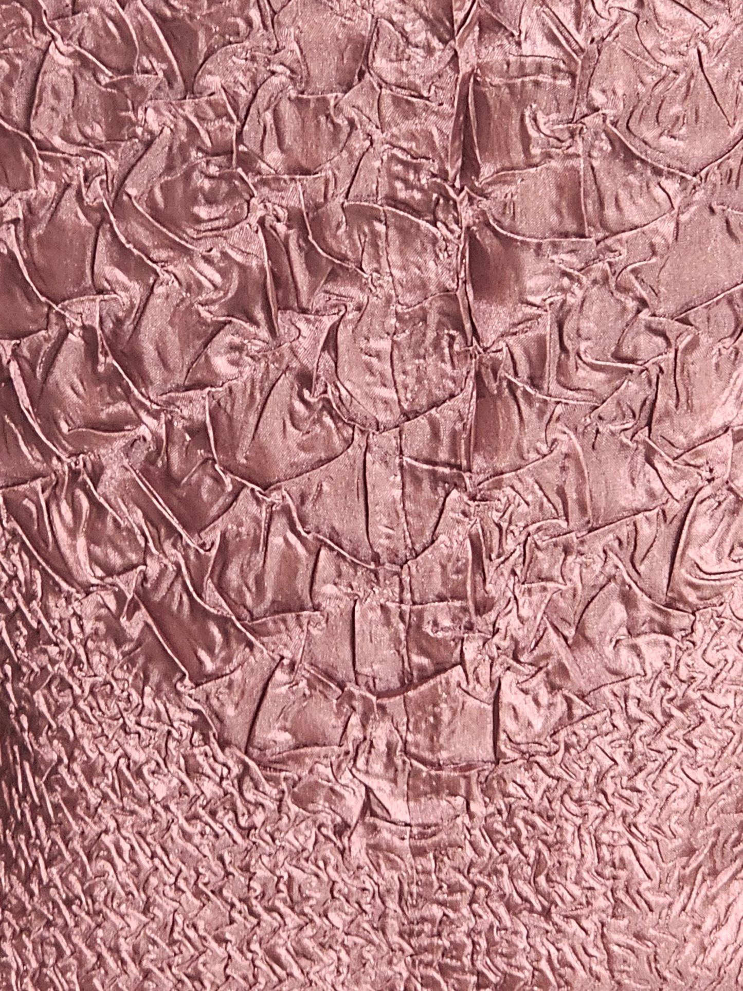 Crushed Silk Burgandy Formal Dress W/Shawl