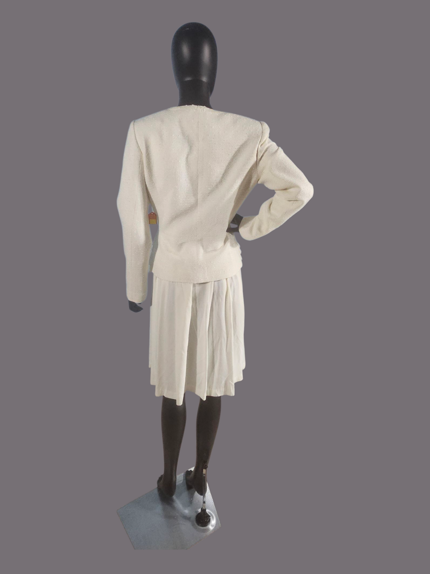 Boston Proper Ivory Jacket/Sheath Dress