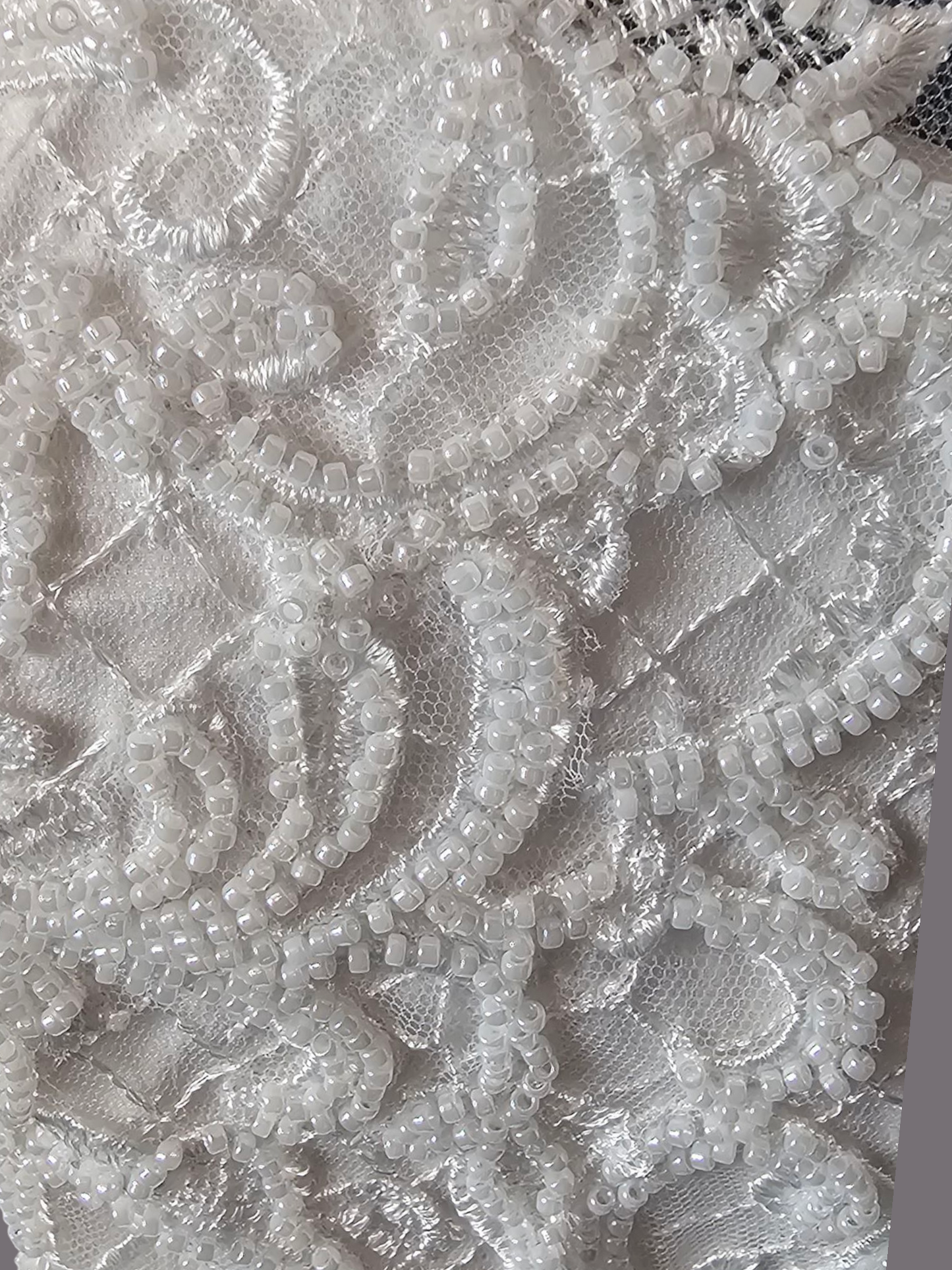 Ivory V-Neck Illusion Cap Sleeve A-Line Wedding Gown - Evelyn Bridal