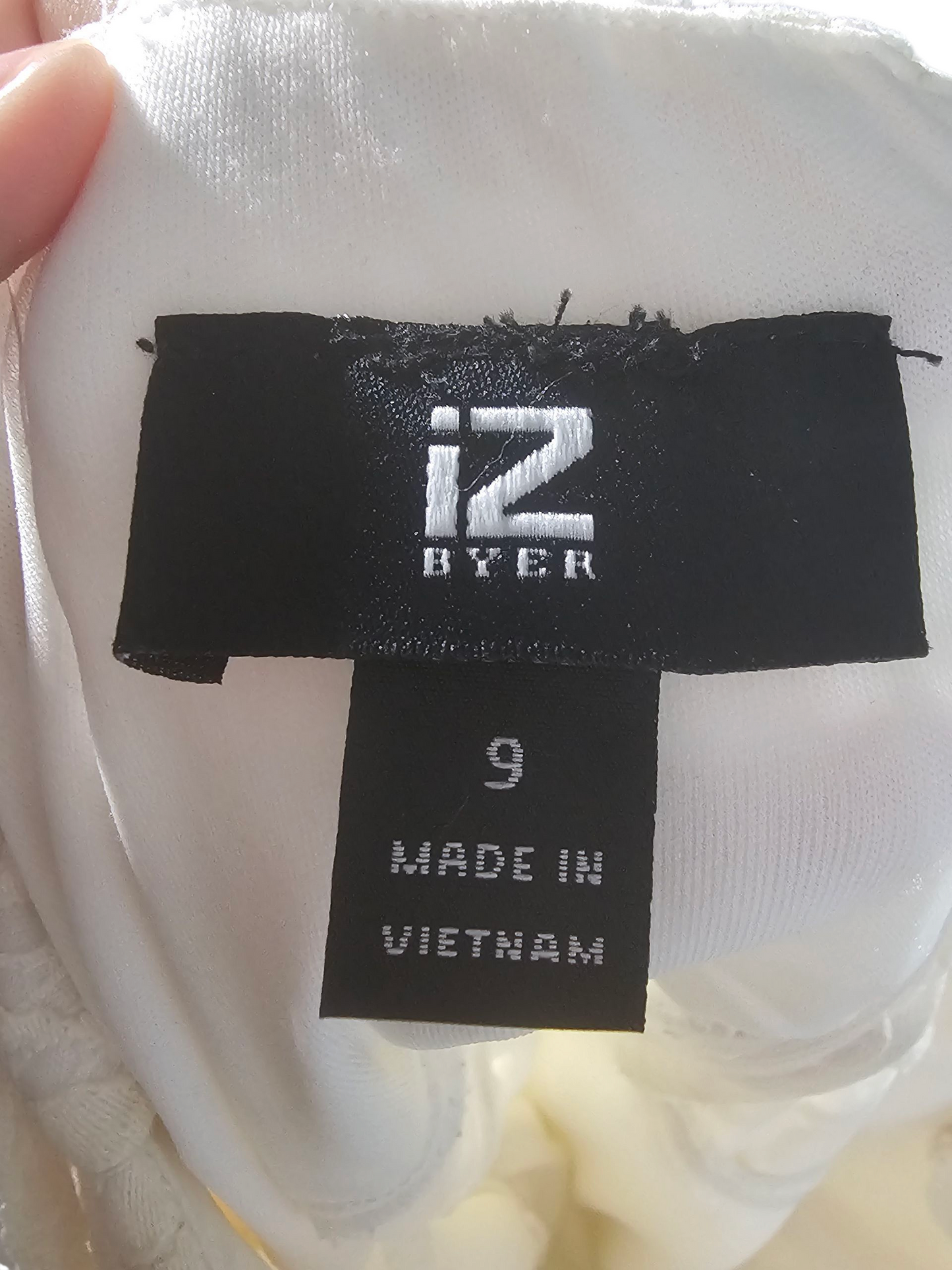 Ivory Lace Sweetheart Spaghetti Short