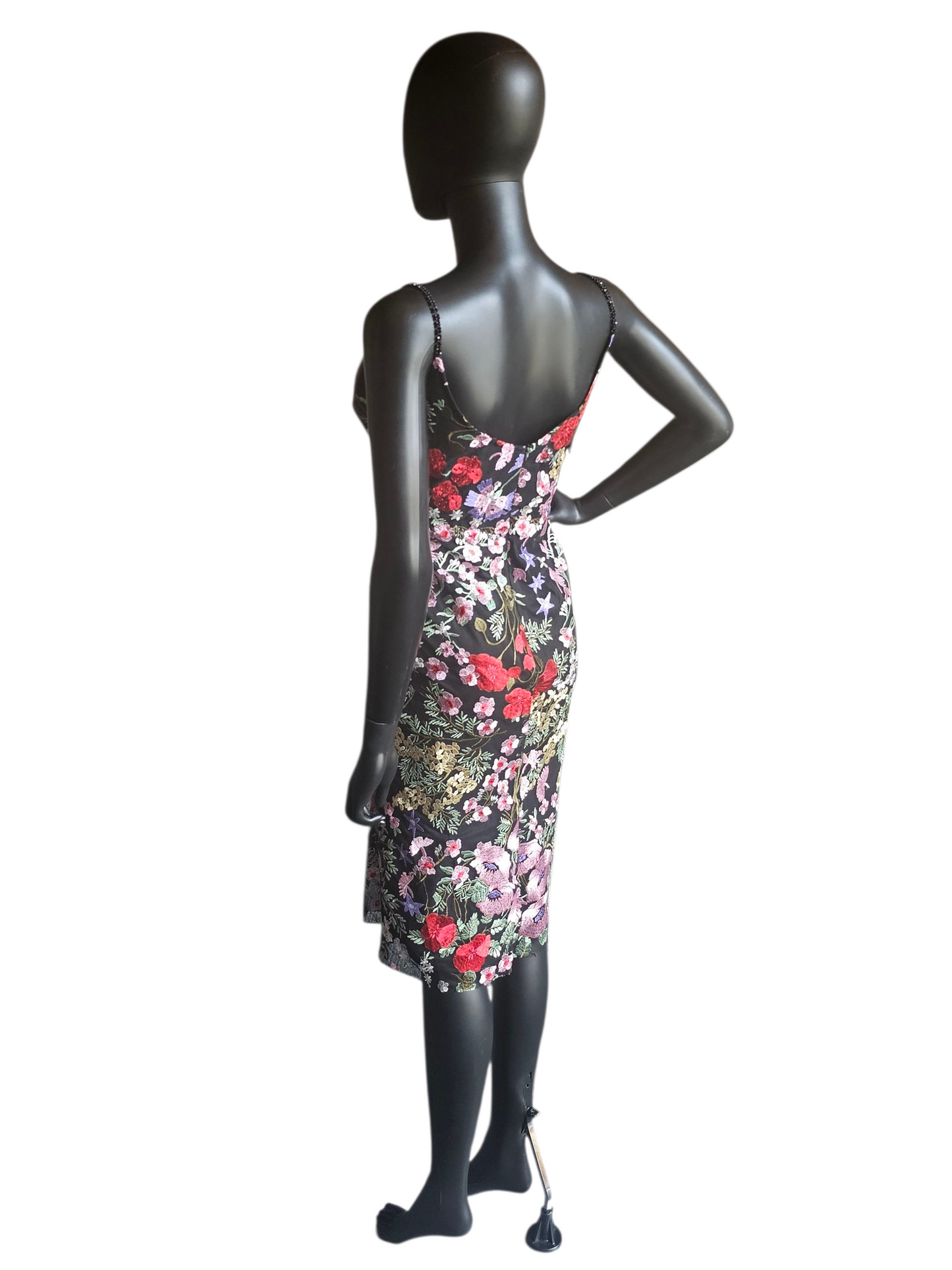 Floral Embroidered Cocktail Dress - Mac Duggal