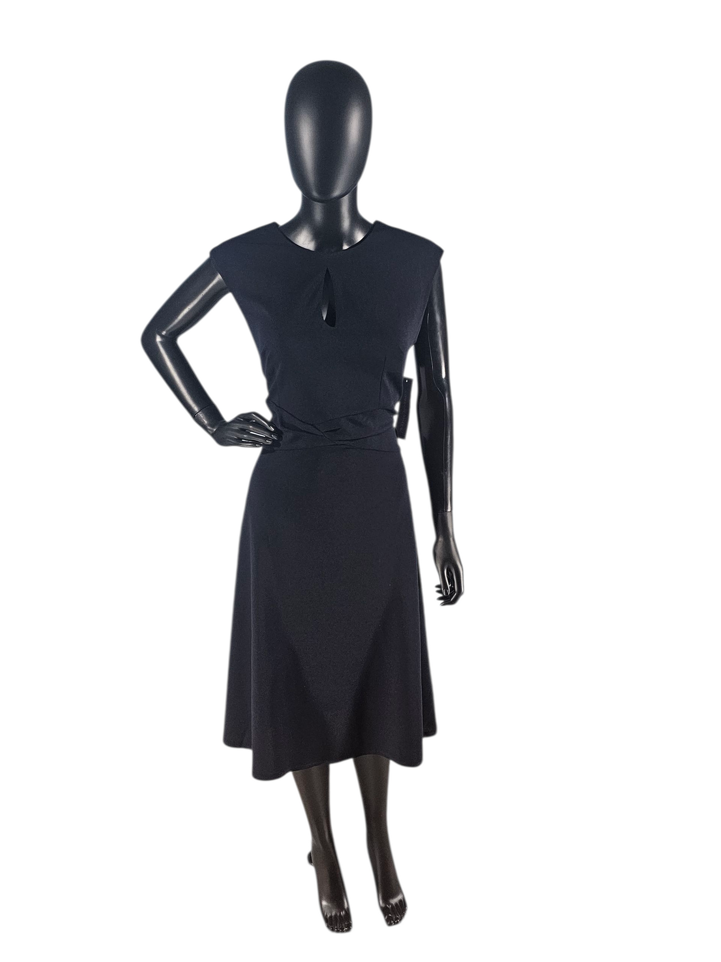 NWT - Navy Keyhole Sheath Dress - London Times