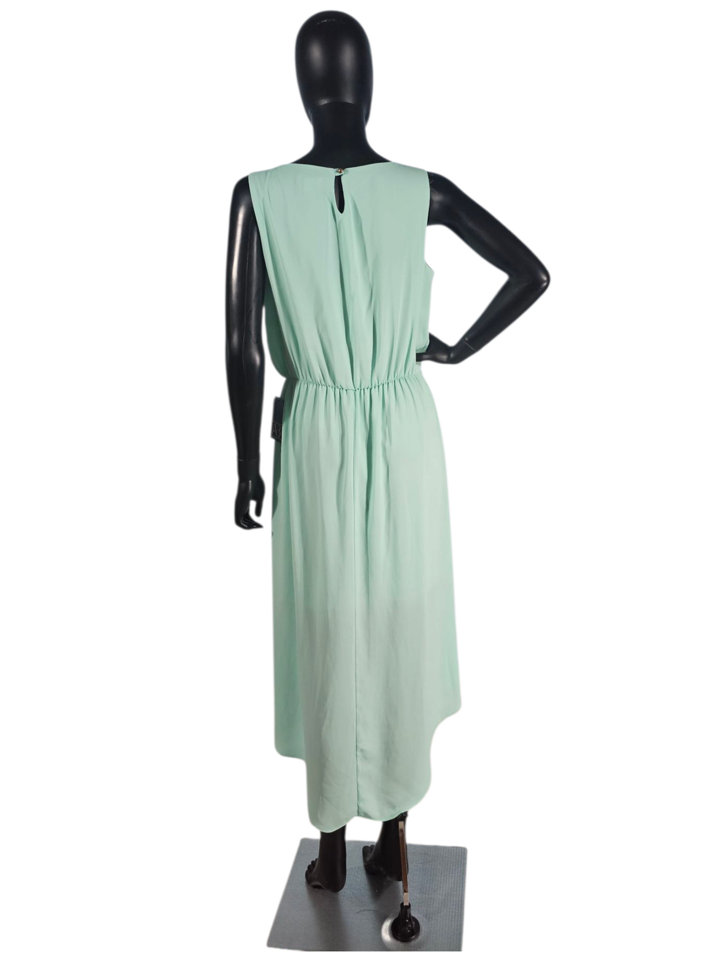 Turquois Chiffon High-Low Casual Dress - Charming Charlie