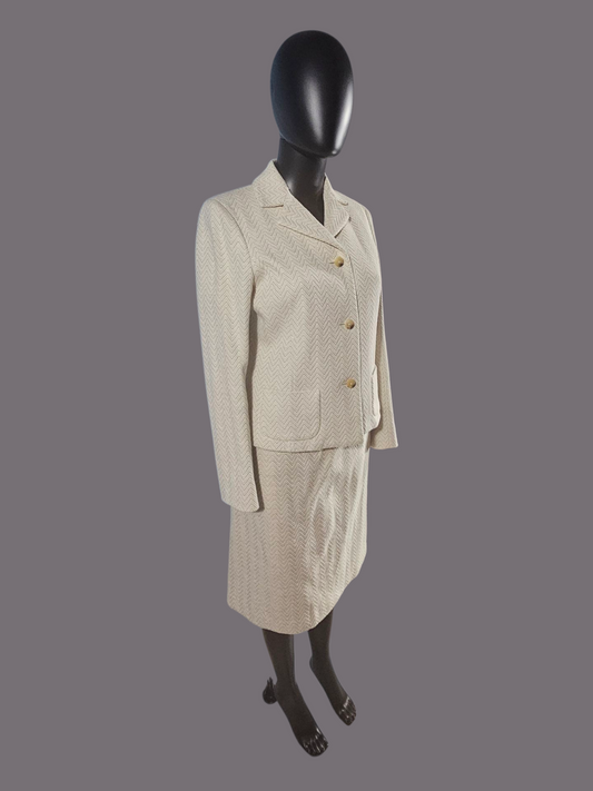 Barneys New York Jacket/Skirt Suit Set