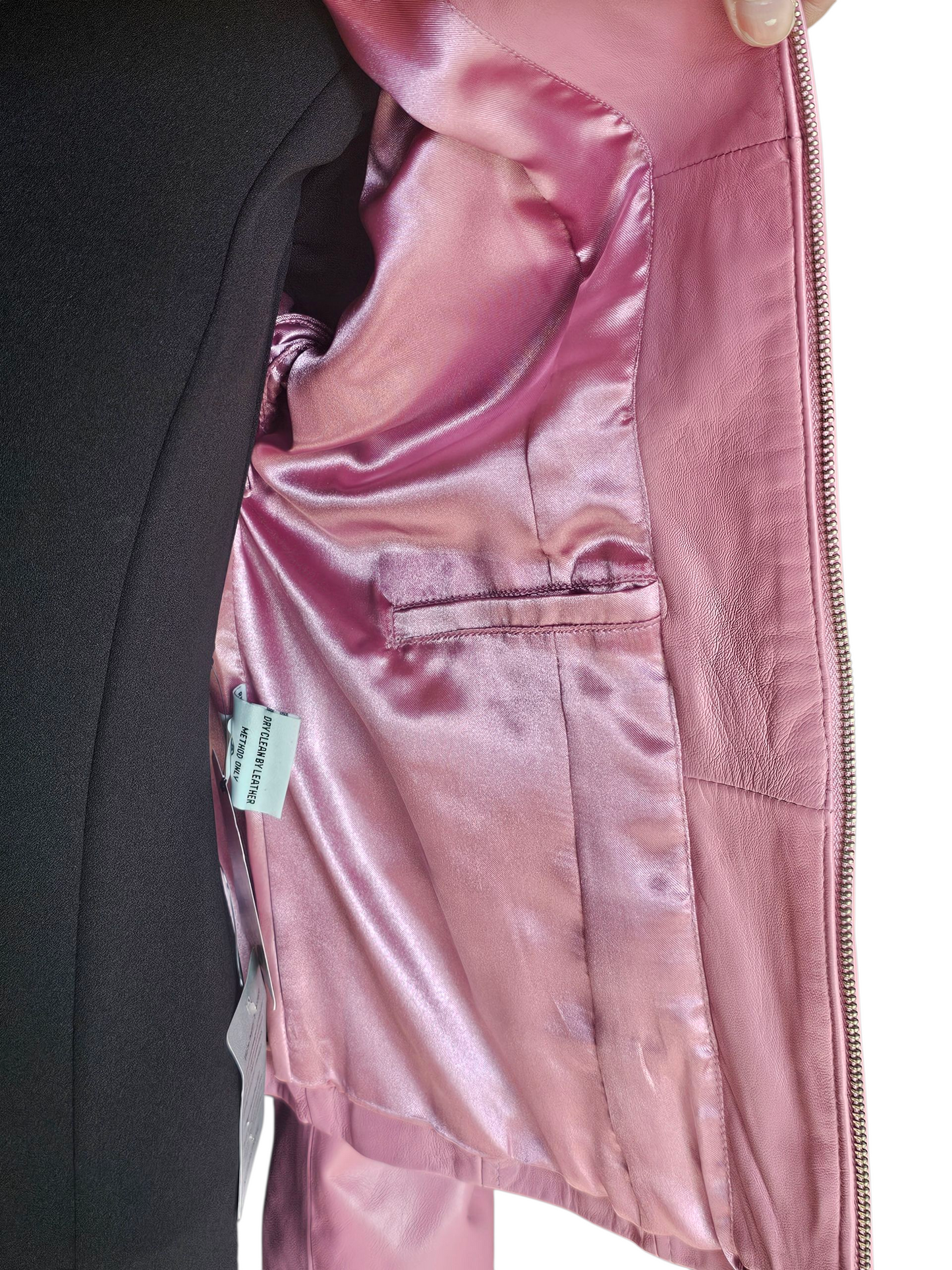 Barbie Pink Leather Jacket NWT - Pamela McCoy