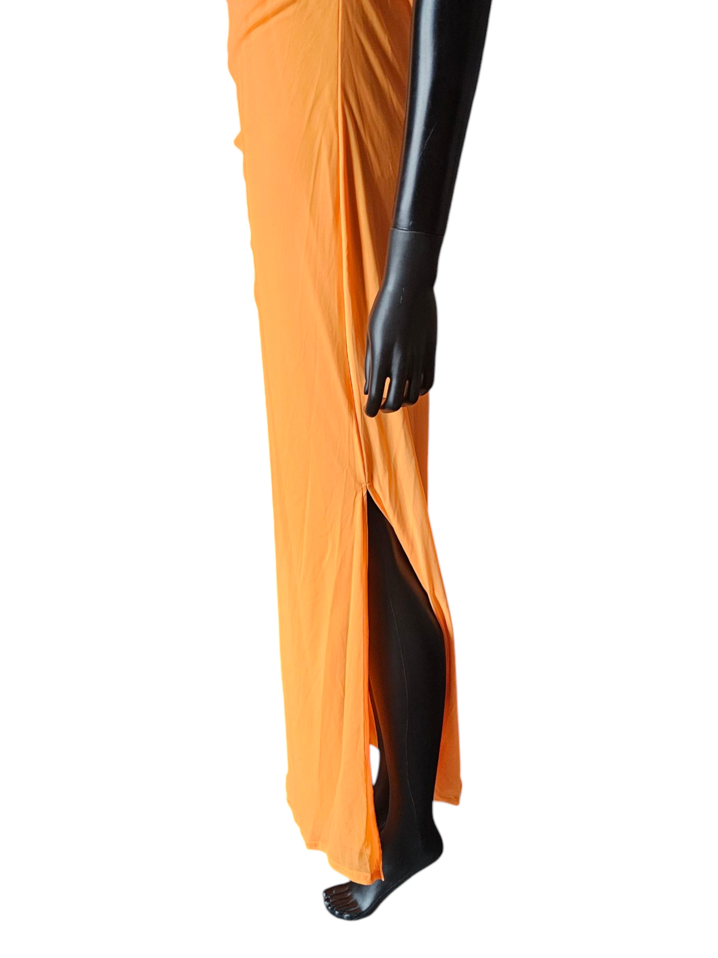 Sherbet Stretch Net Sheath Dress - NWT Haute Monde