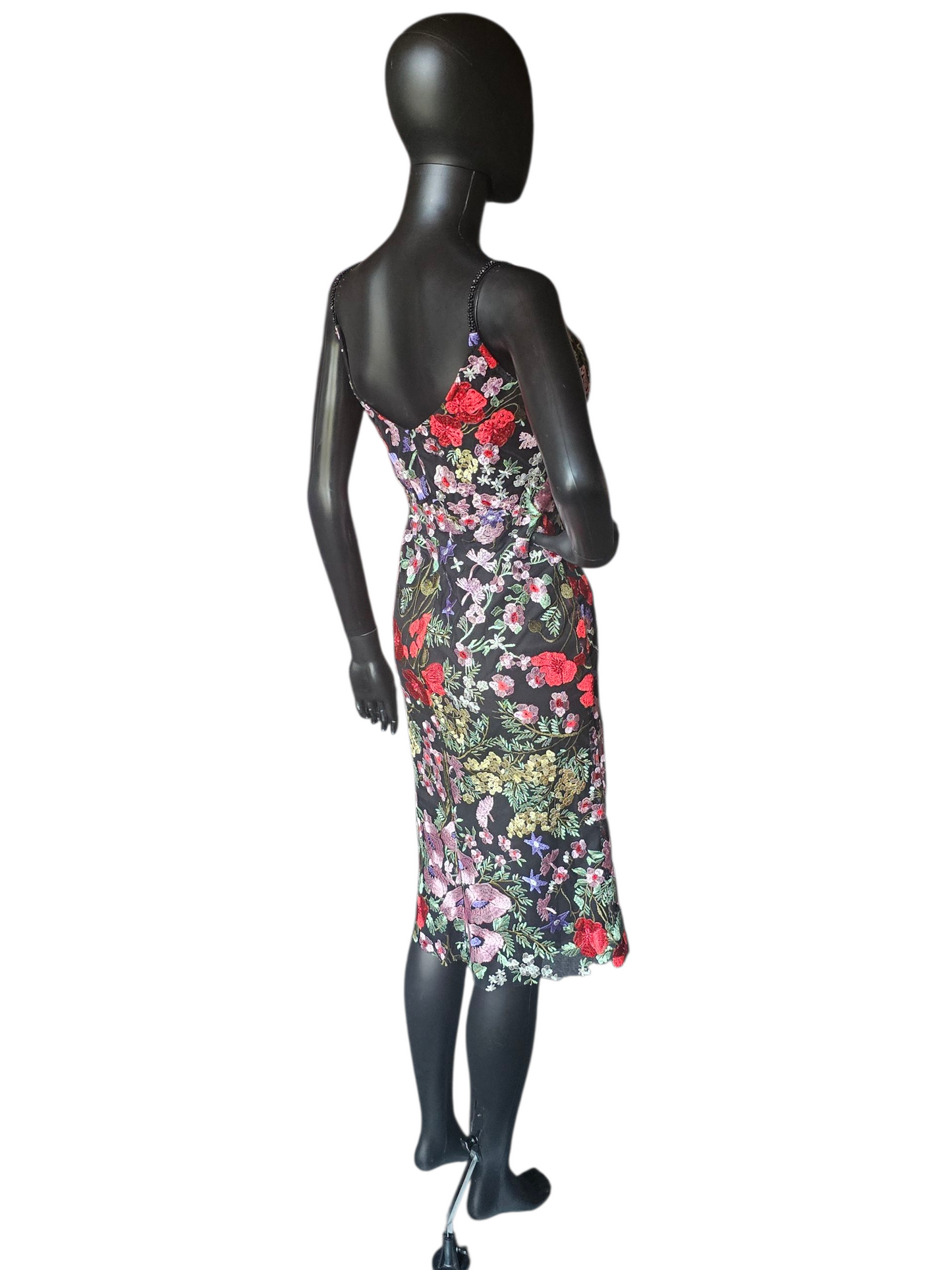 Floral Embroidered Cocktail Dress - Mac Duggal