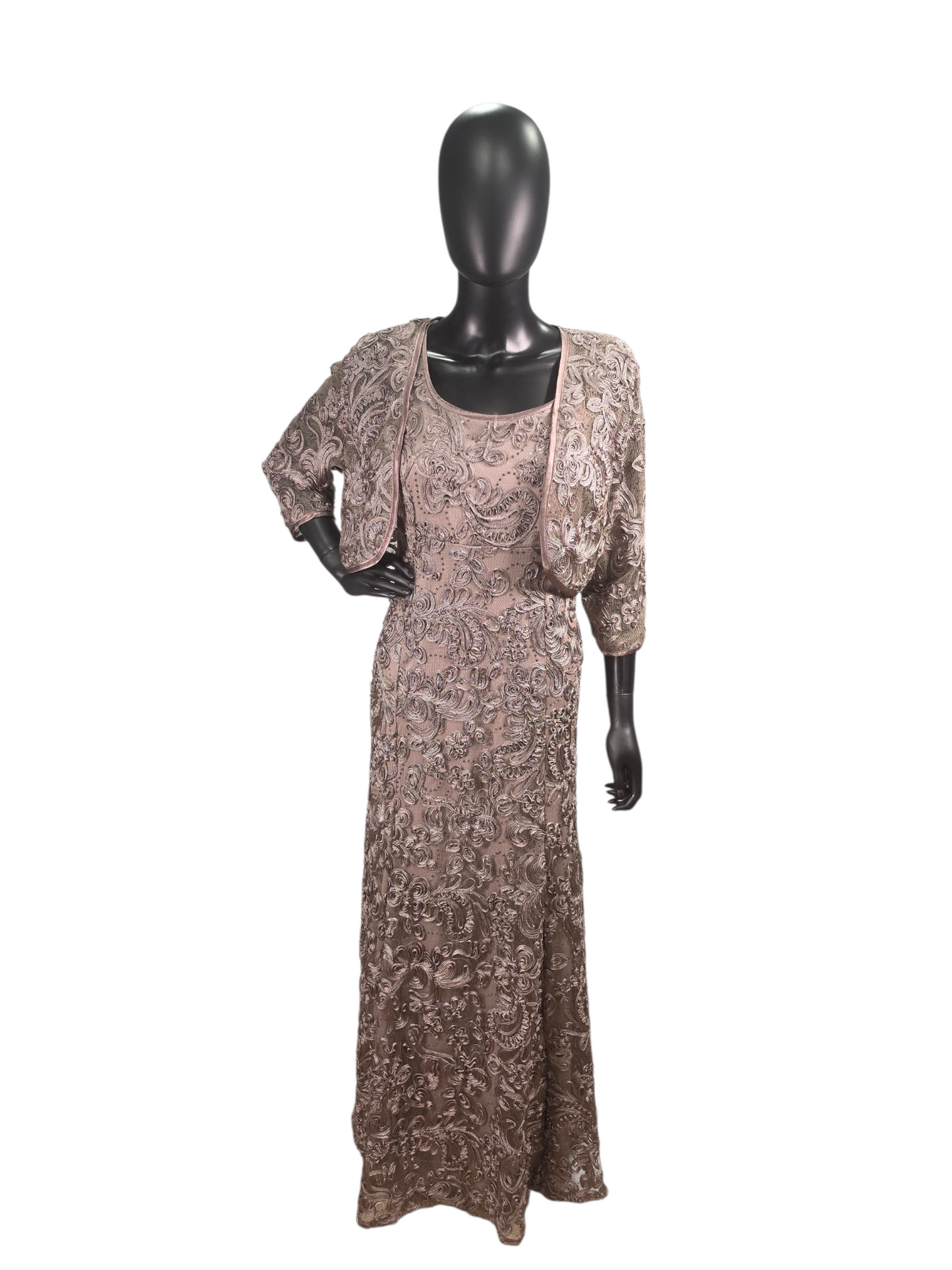 Bronze 3D Lace W/Jacket - R & M Richards