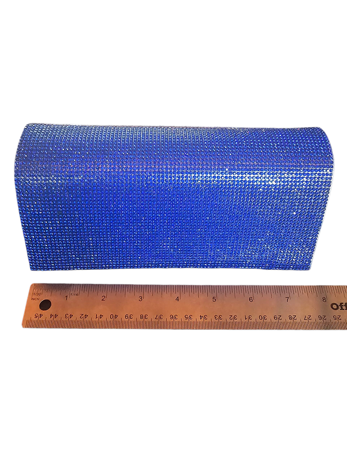 Royal Blue Crystal Clutch