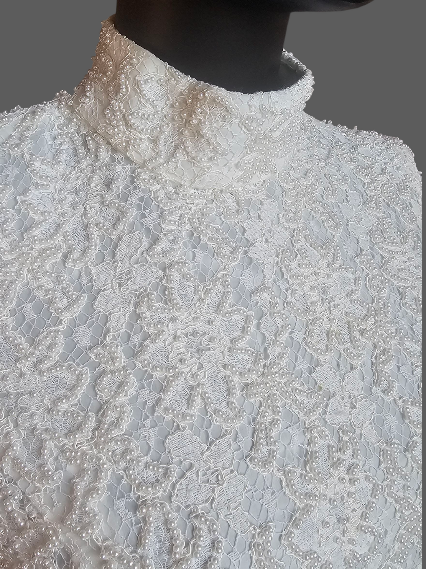 Vintage Beaded Cap Sleeve Fit/Flare - Cache