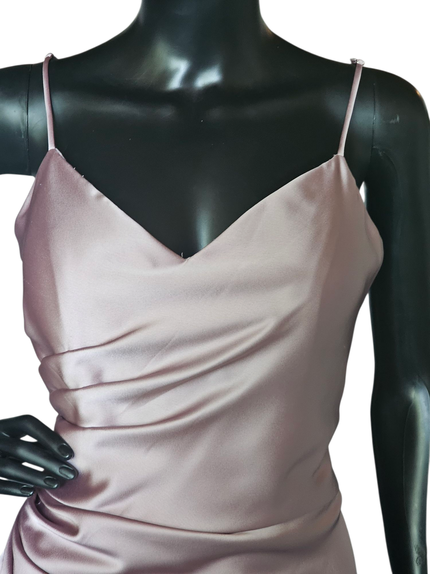 Desert Rose Silky Satin Maxi Formal Dress - Mori Lee