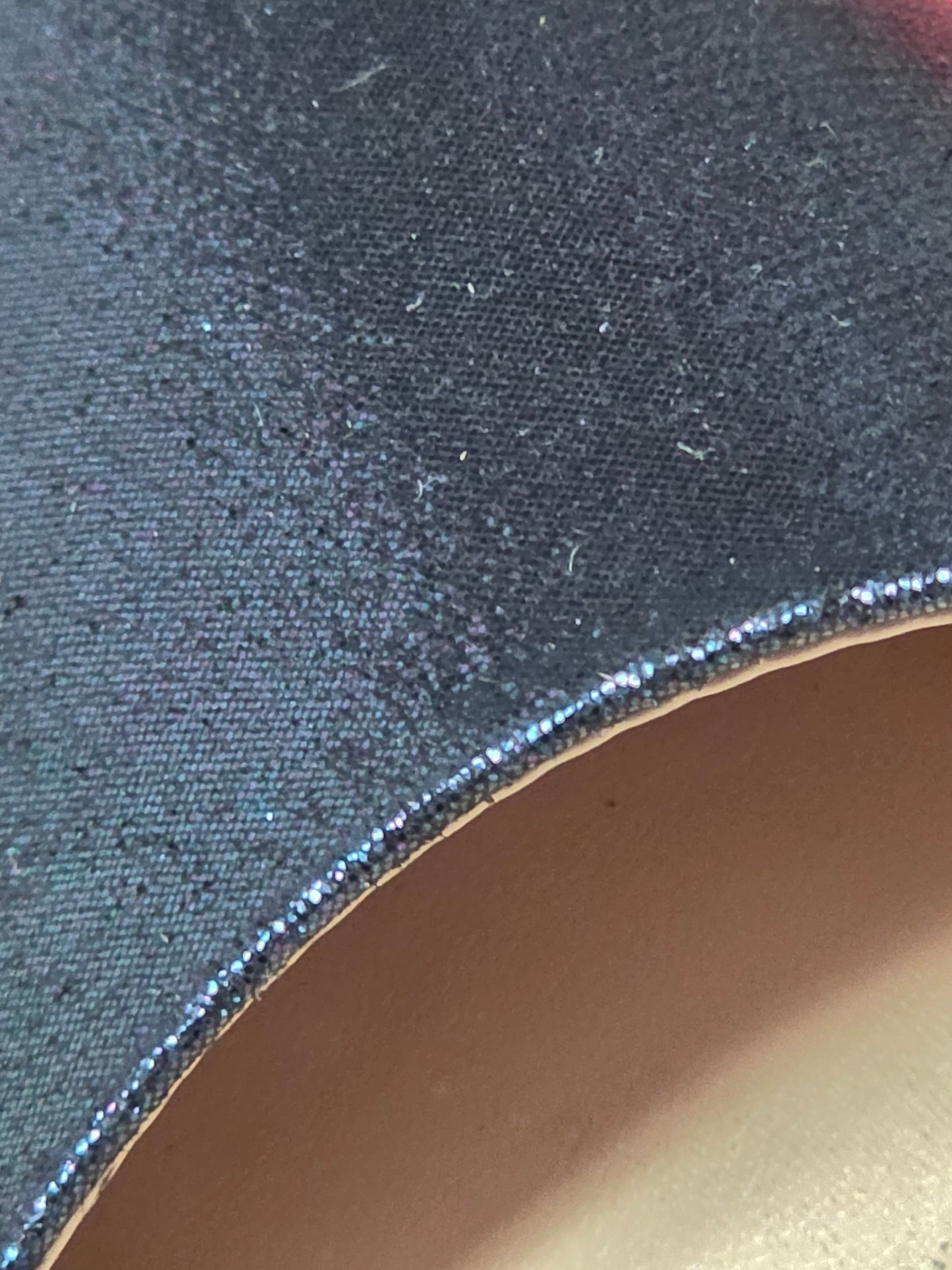 Blue Shimmer Slingback Dress Shoes - Kelly & Katie