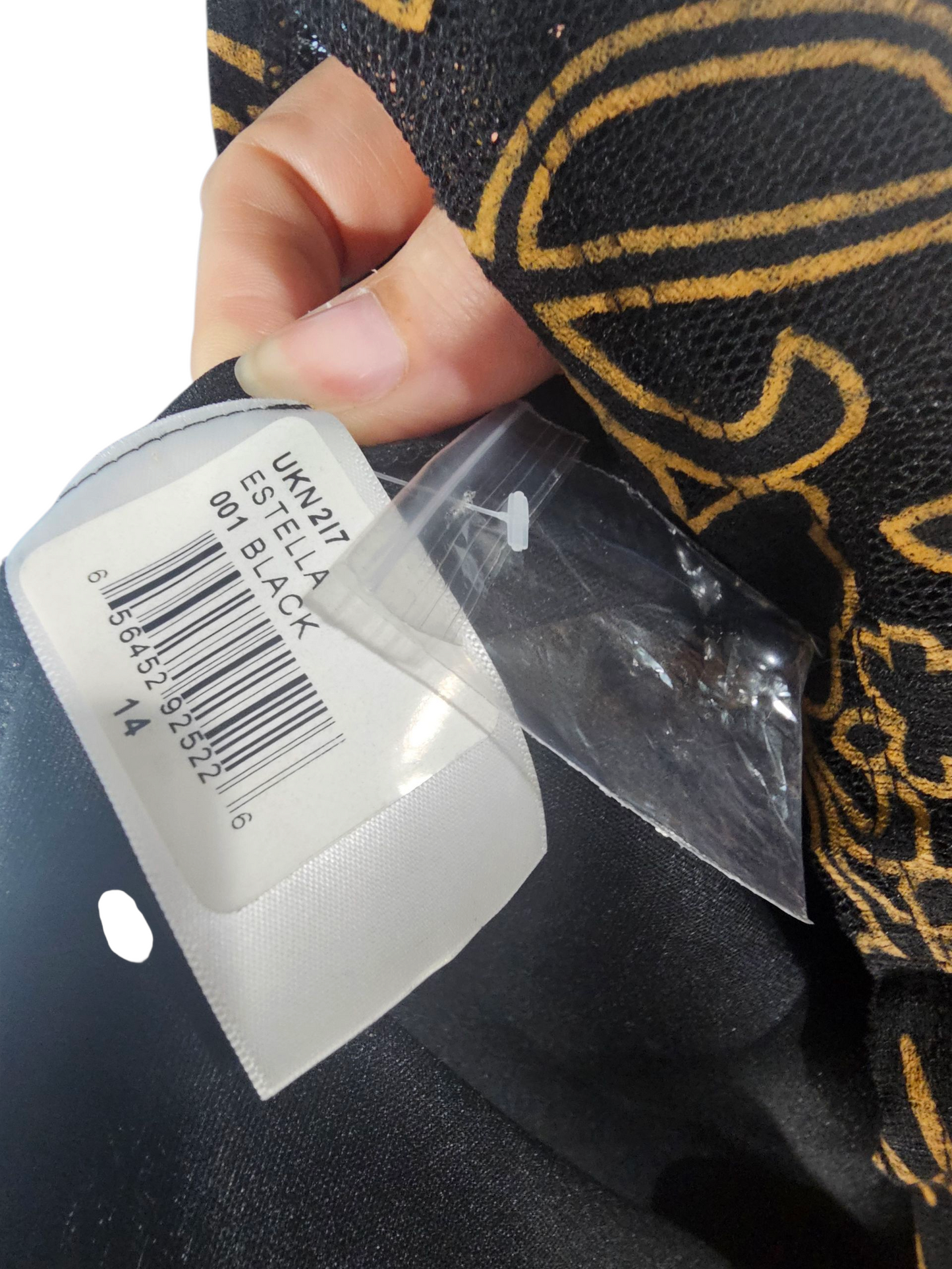 Black and Gold Floral Shimmer Cocktail Dress / Party Dress - Plenty Dresses by Tracy Reese