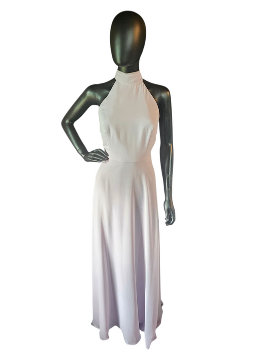 Soft Lilac After Six Lux Chiffon Formal Gown