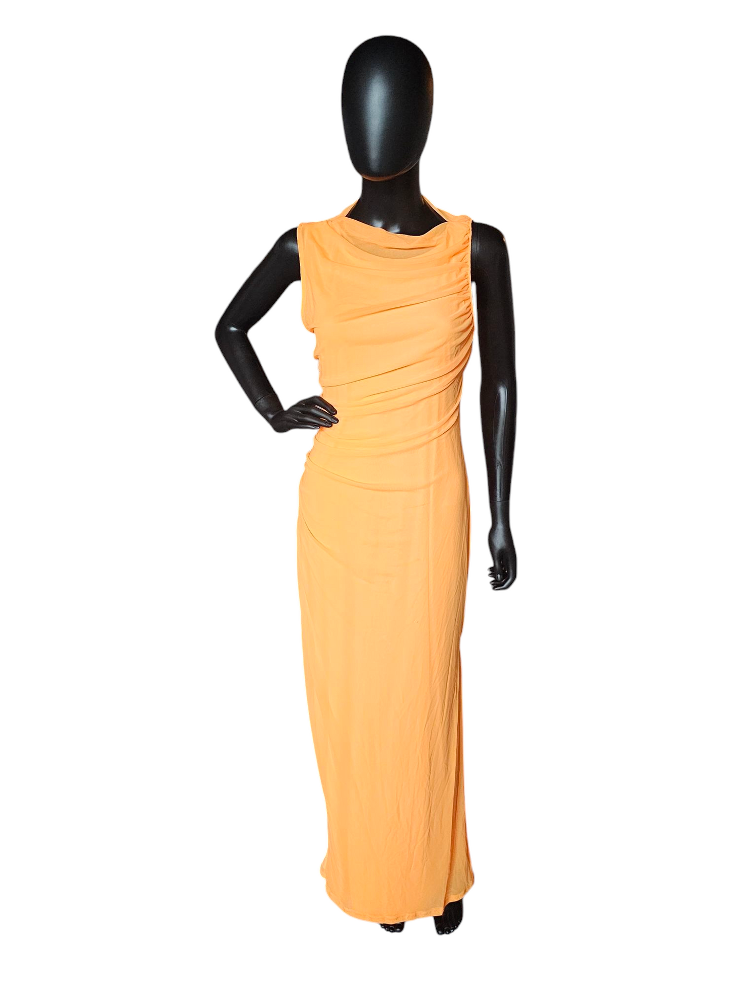 Sherbet Stretch Net Sheath Dress - NWT Haute Monde