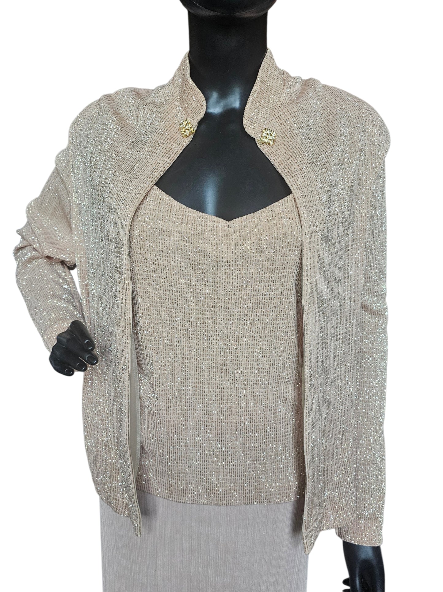 Gold Glitter W/Jacket - R & M Richards