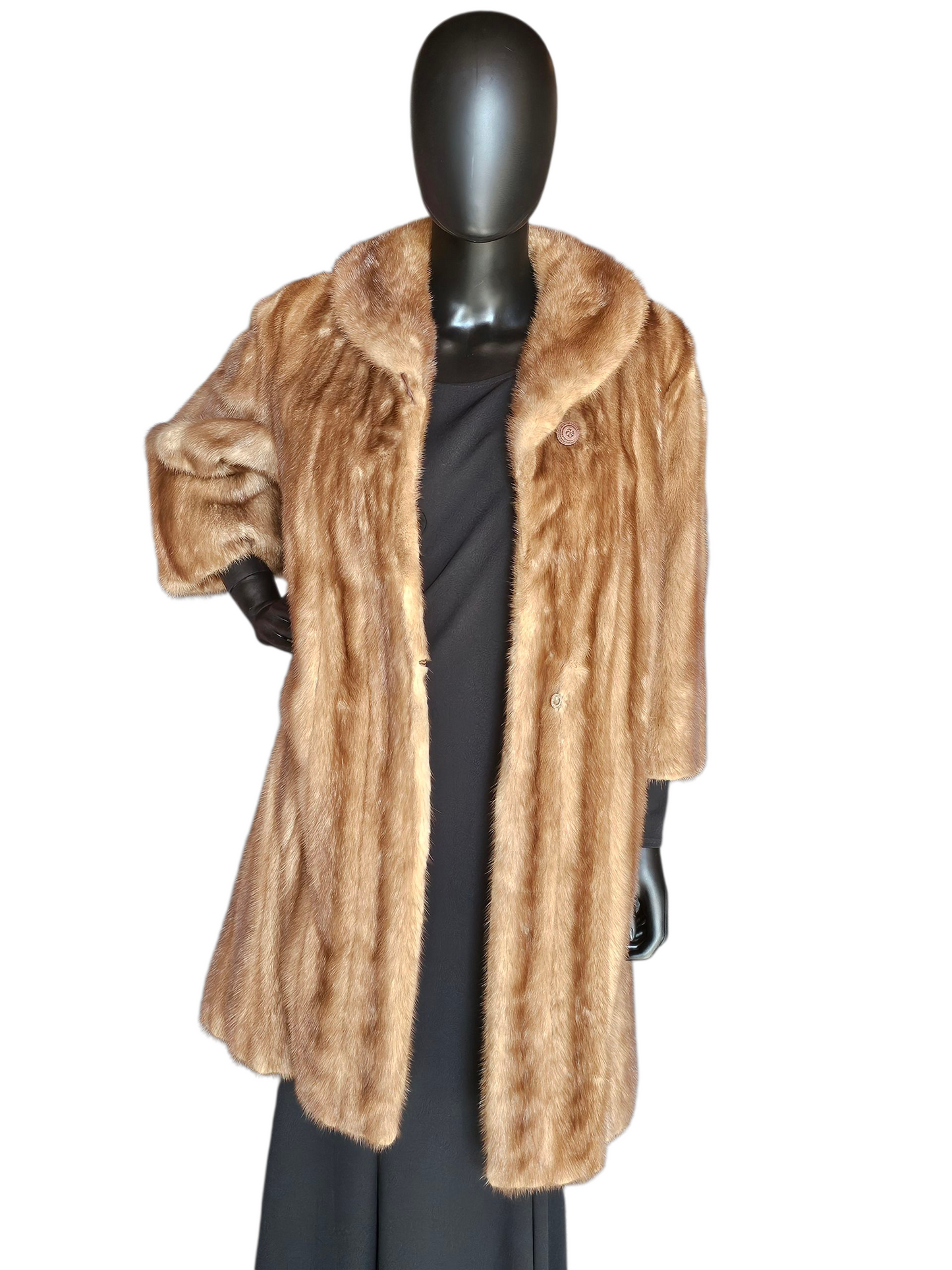 Vintage Fur 3/4 Sleeve Jacket - Plymouth Furs