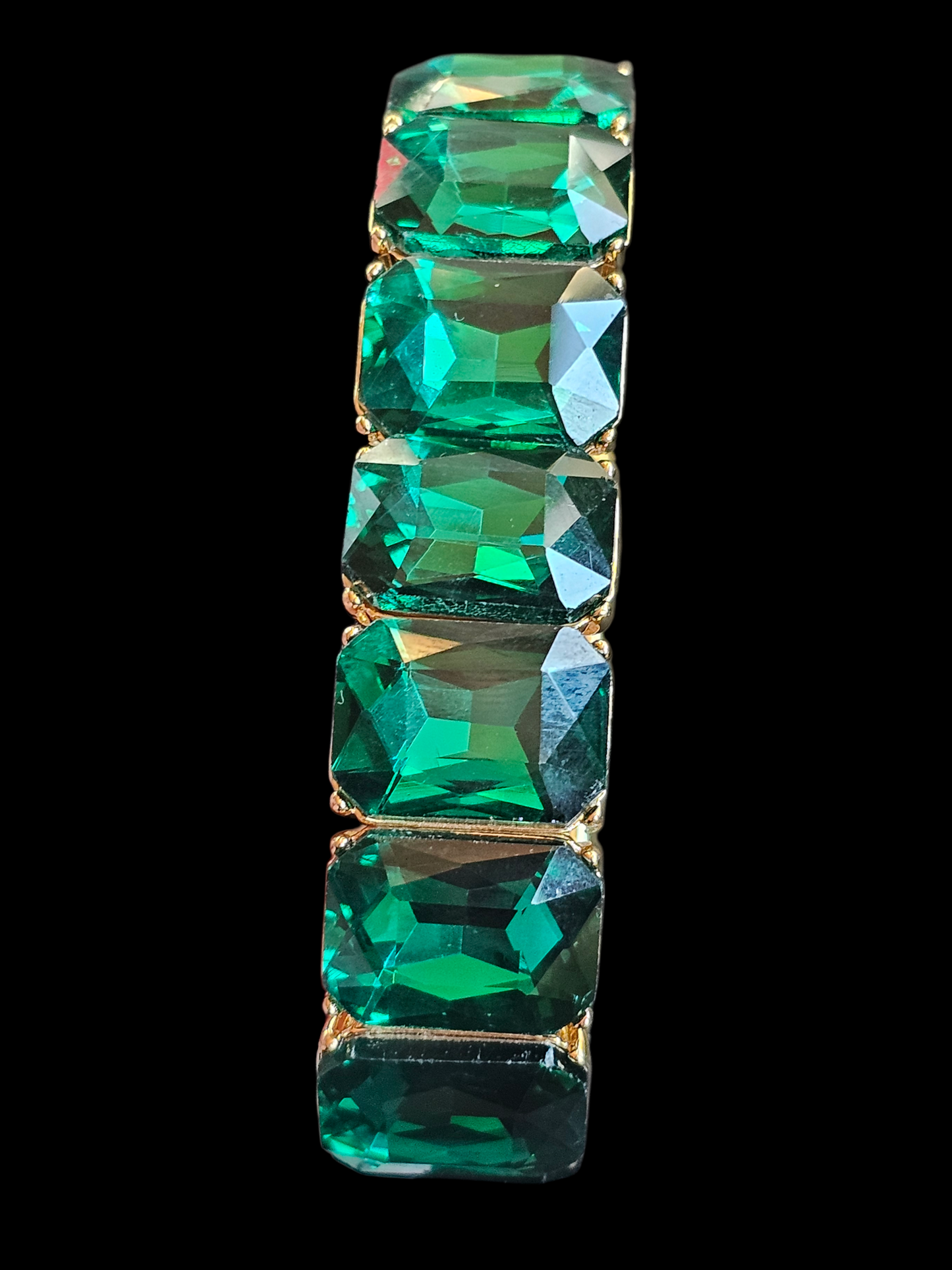 Green/Gold Stretch Bracelet - NWT J.Crew