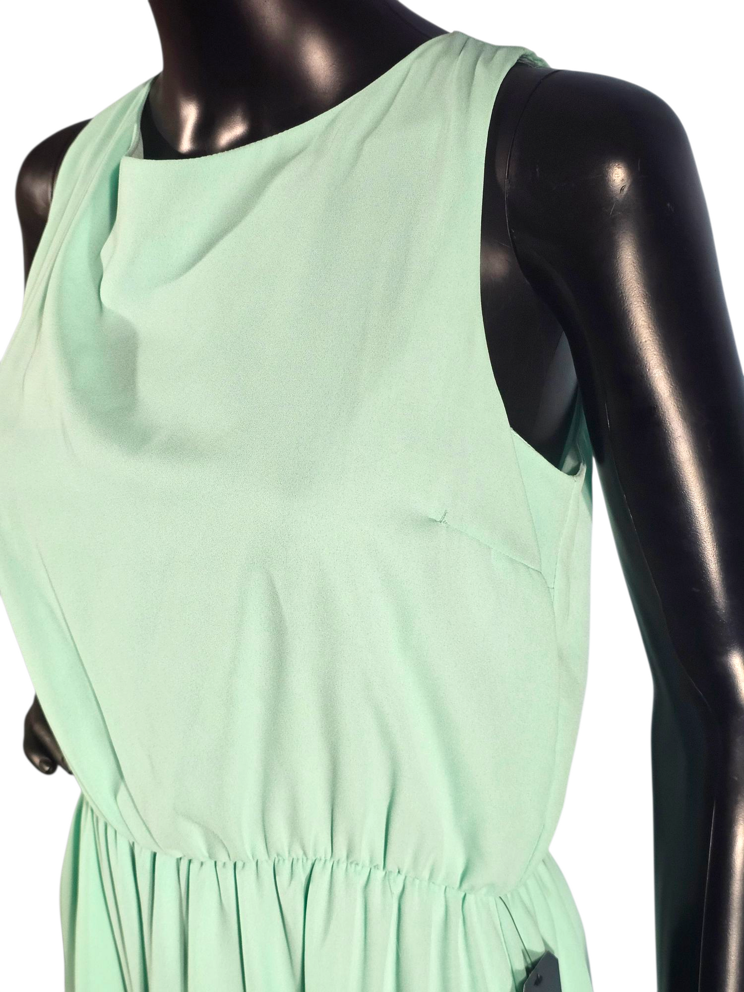 Turquois Chiffon High-Low Casual Dress - Charming Charlie