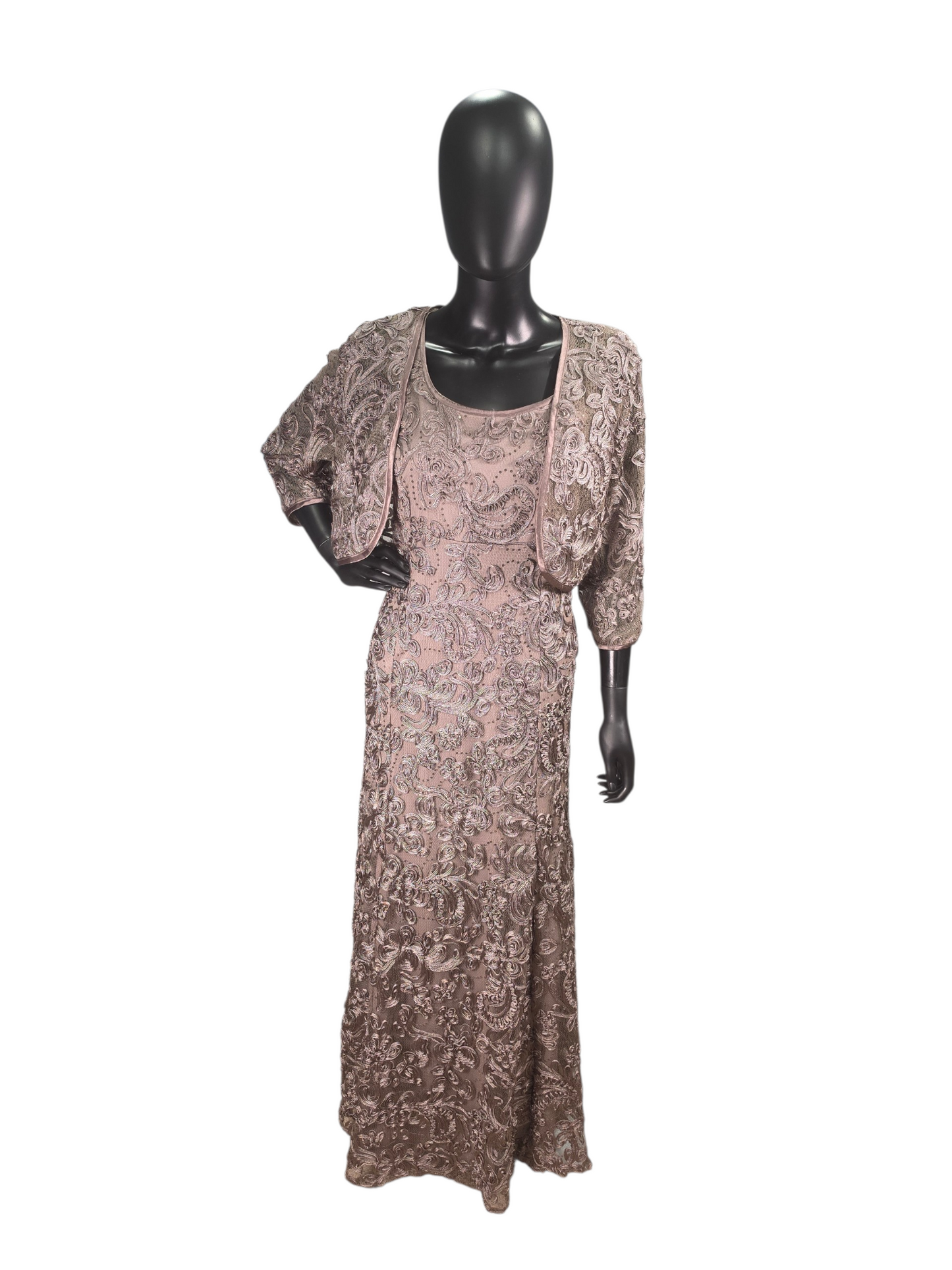 Bronze 3D Lace W/Jacket - R & M Richards